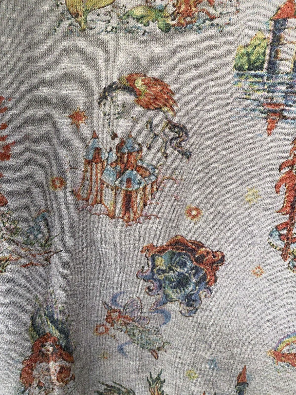 Hysteric Glamour 1990s RARE!! HYSTERIC Mermaid Kingdom skull Naked Pin-Up Size M / US 6-8 / IT 42-44 - 18 Thumbnail