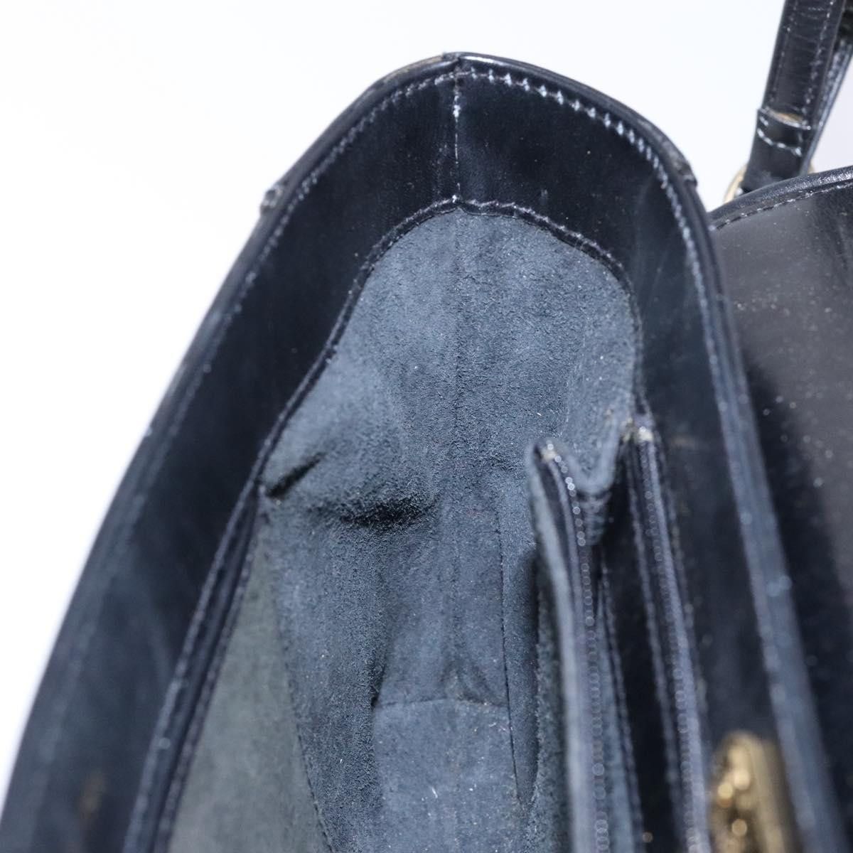 Gucci GUCCI Shoulder Bag Leather Black Gold Size ONE SIZE - 21 Thumbnail