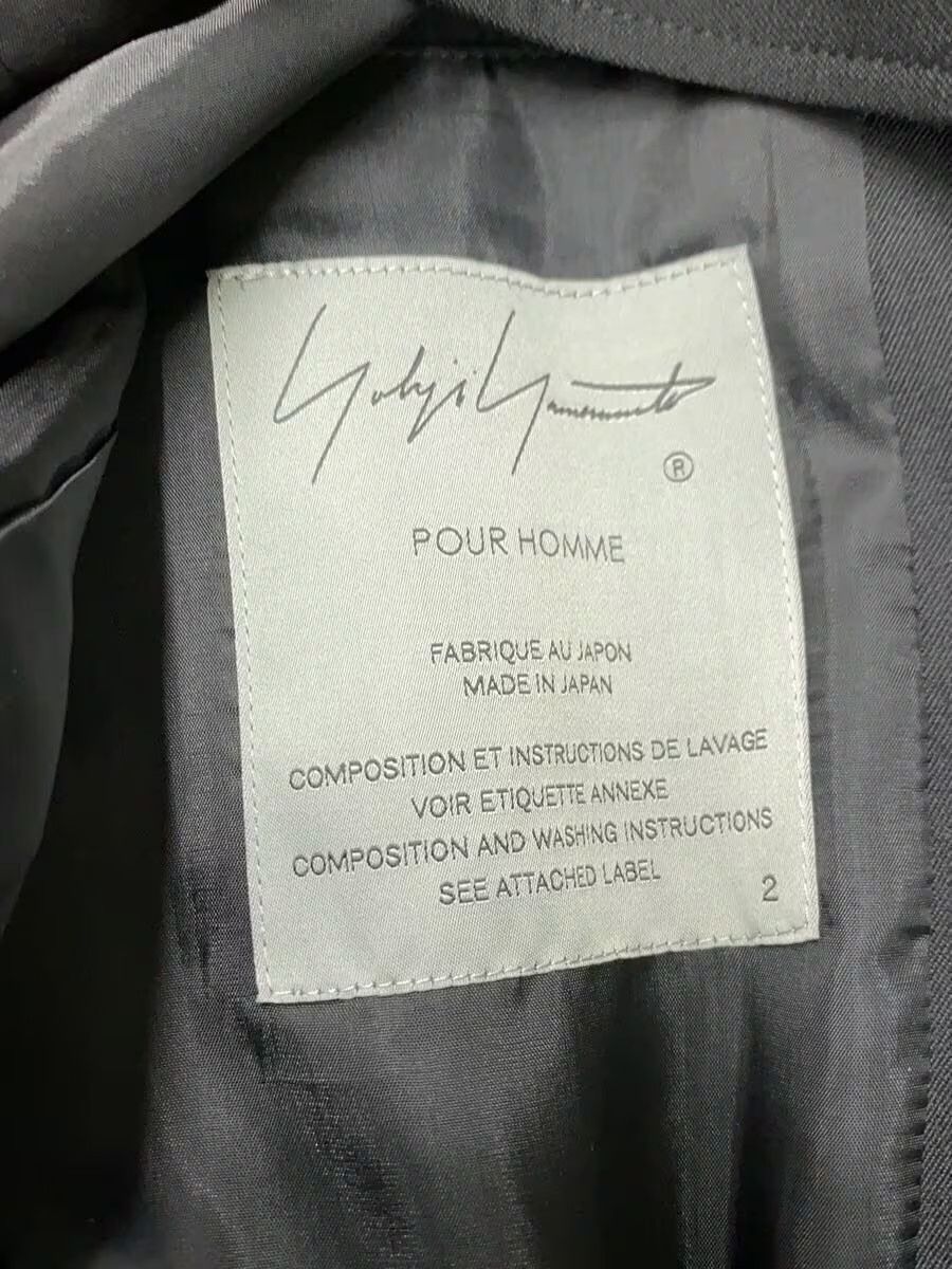 Yohji Yamamoto yohji yamamoto pour homme wool coat Size US M / EU 48-50 / 2 - 3 Thumbnail