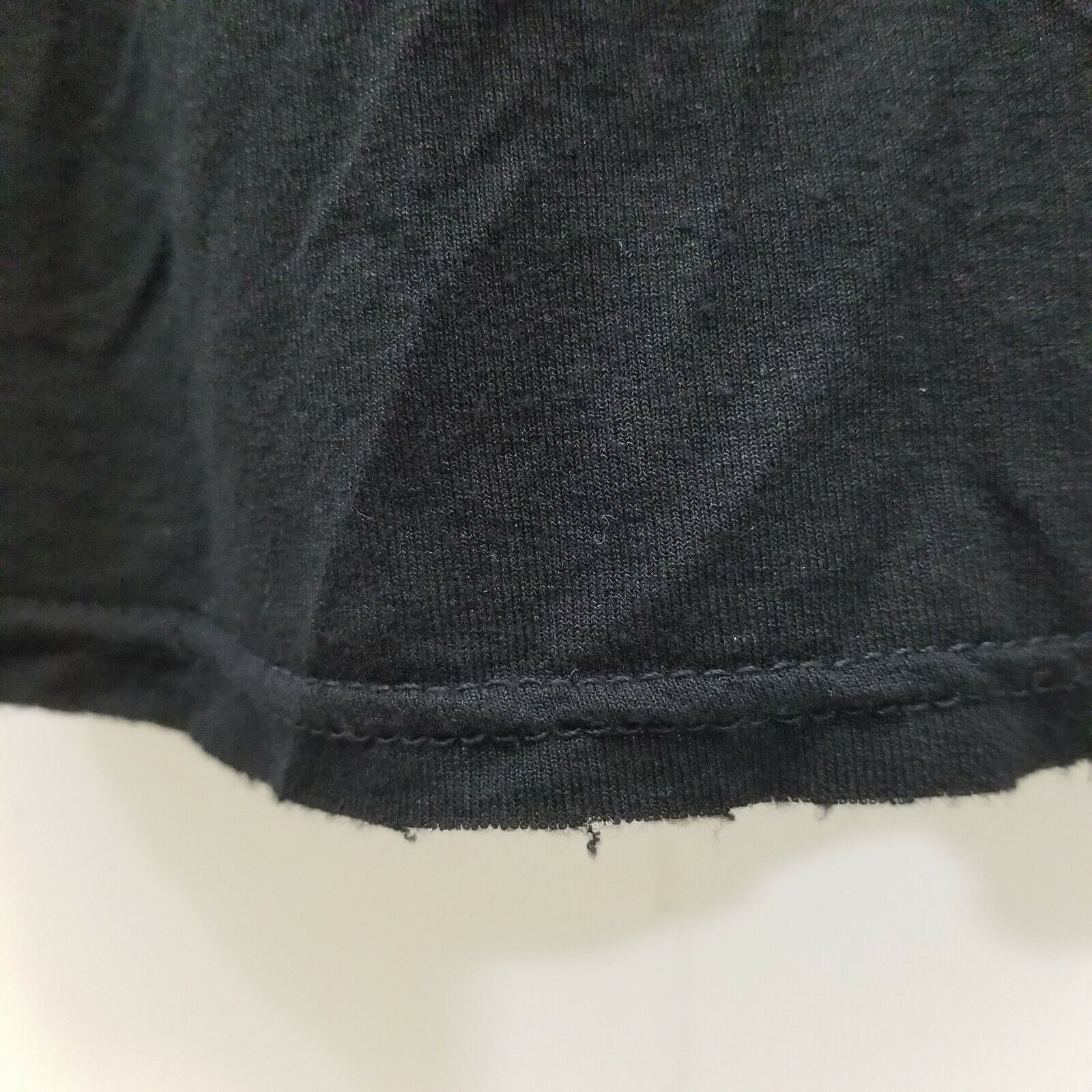 Michael Stars Michael Stars ONE Black Dress Cowl Neck LBD Raw Hem Stretch Size ONE SIZE - 4 Thumbnail