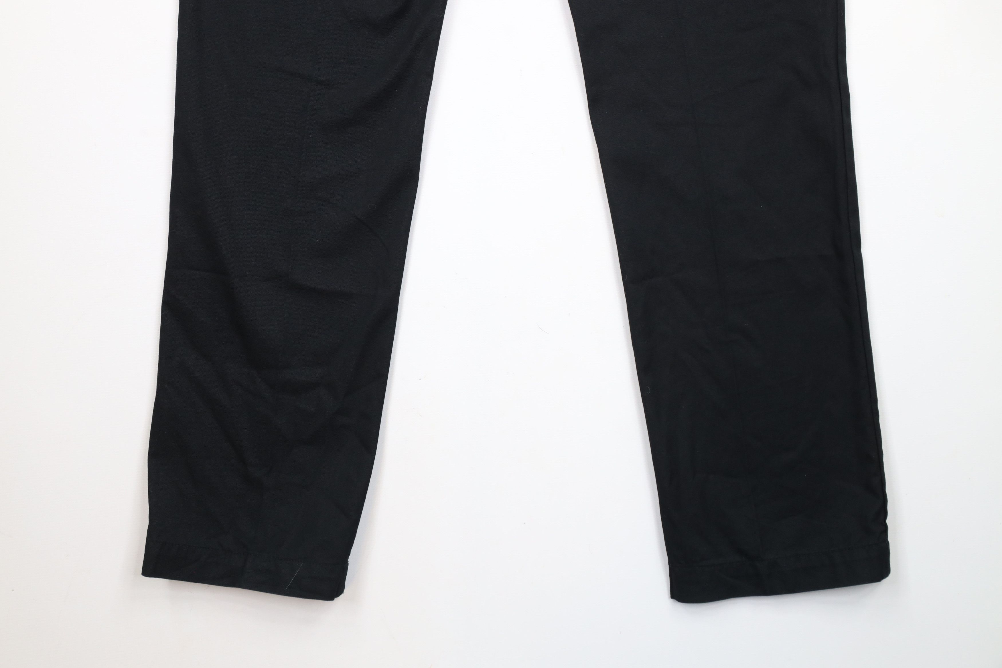 Lacoste × Vintage Lacoste Fit Distressed Flat Front Chino Pants Black Cotton Size US 34 / EU 50 - 12 Thumbnail
