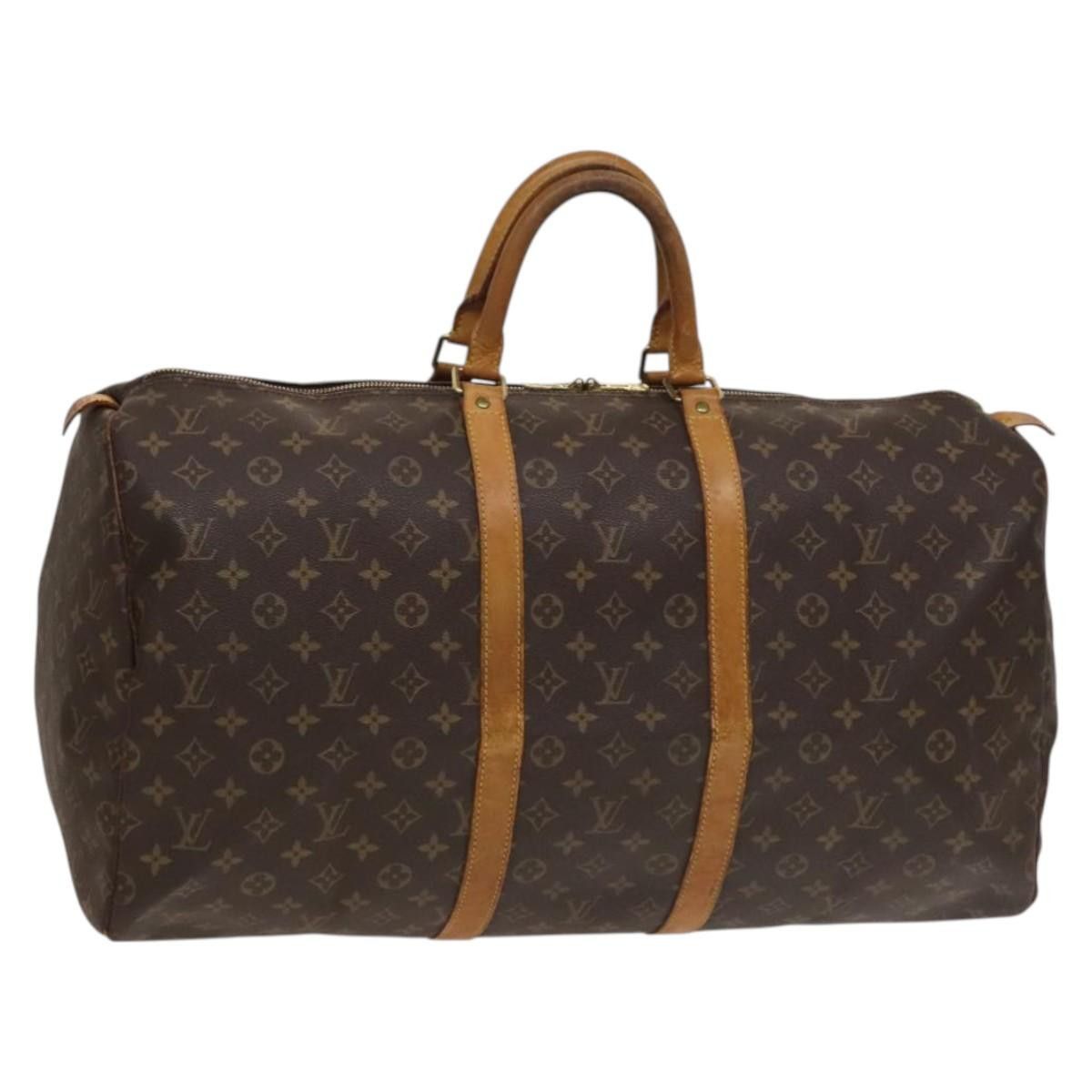 Louis Vuitton LOUIS VUITTON Monogram Keepall 55 Boston Bag M41424 Size ONE SIZE - 1 Thumbnail