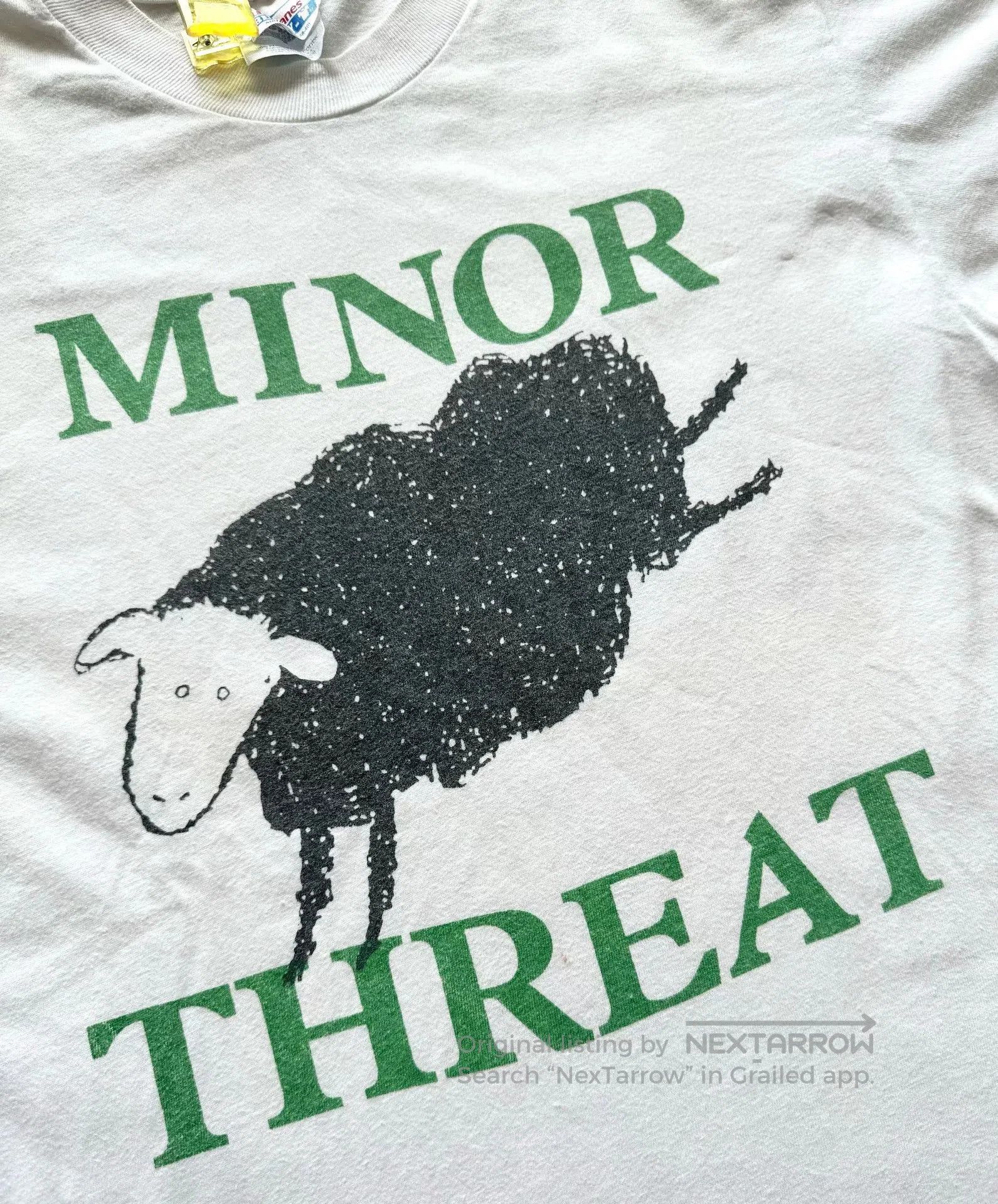 Vintage Vintage 90s Minor Threat Punk Tee. Size US M / EU 48-50 / 2 - 2 Thumbnail