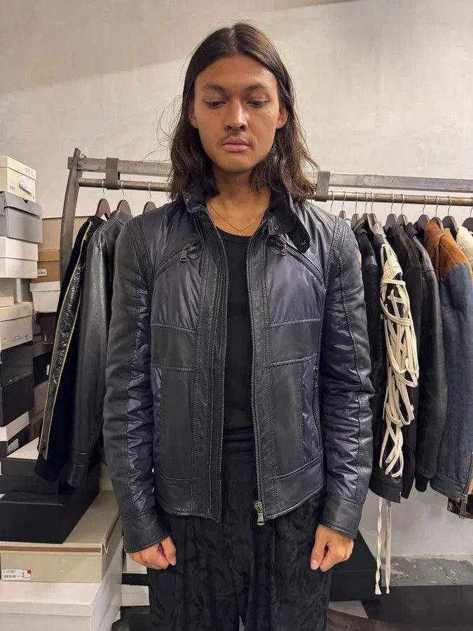 Dolce & Gabbana RRP 1200$ 00S Dolce Gabbana Archive Hybrid Leather Jacket Size US S / EU 44-46 / 1 - 6 Thumbnail