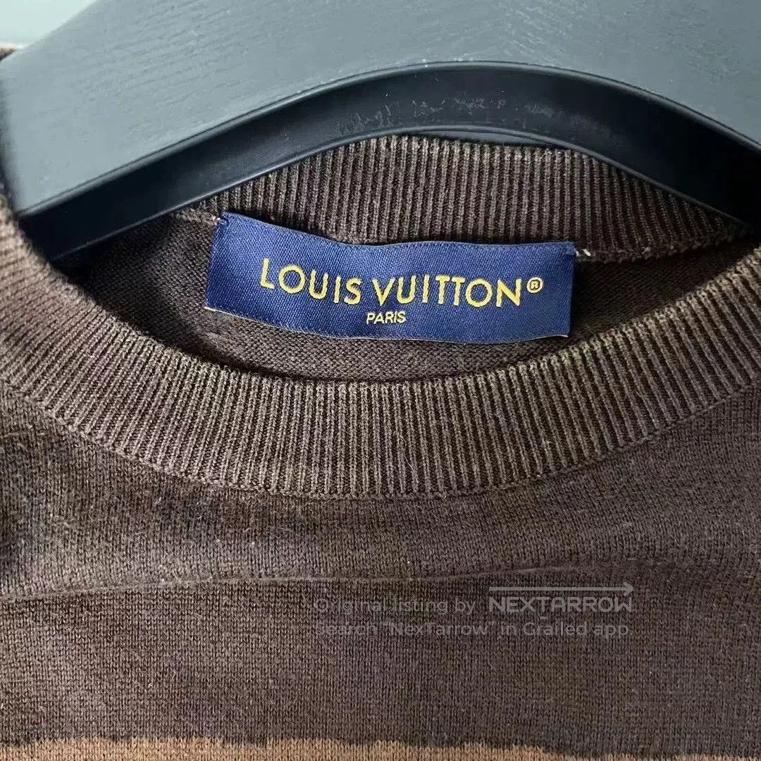 Louis Vuitton Louis Vuitton TRUNK Graphic Knit T. Size US L / EU 52-54 / 3 - 3 Thumbnail
