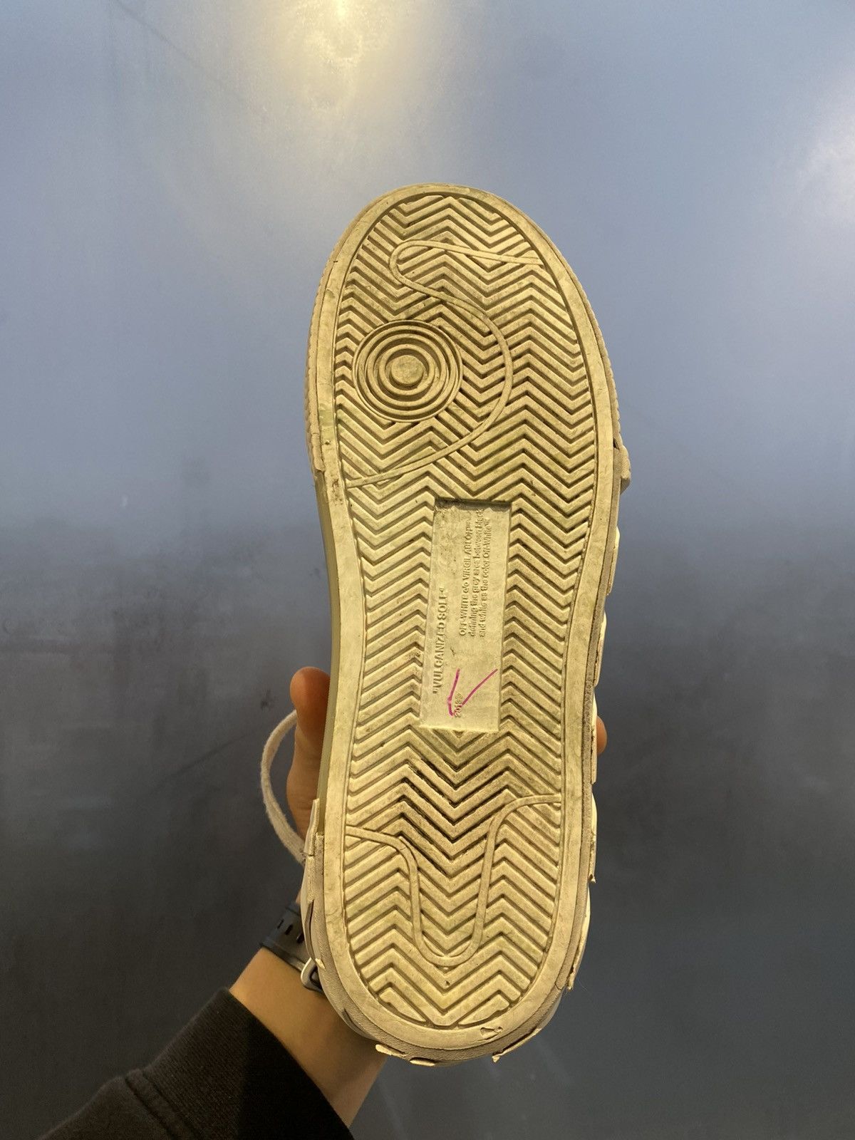 Off-White Off-White Vulc Low Leather White Size 41 Size US 7.5 / EU 40-41 - 5 Thumbnail