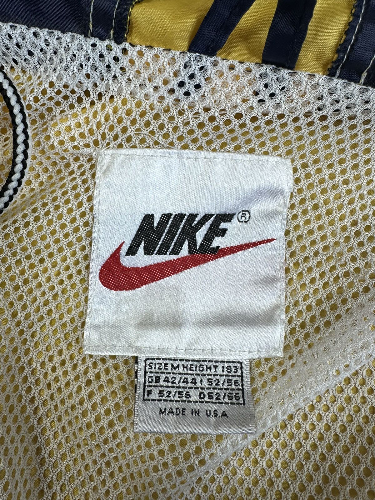 Nike × Vintage Vintage Nike big swoosh jacket - made in USA Size US XL / EU 56 / 4 - 5 Thumbnail