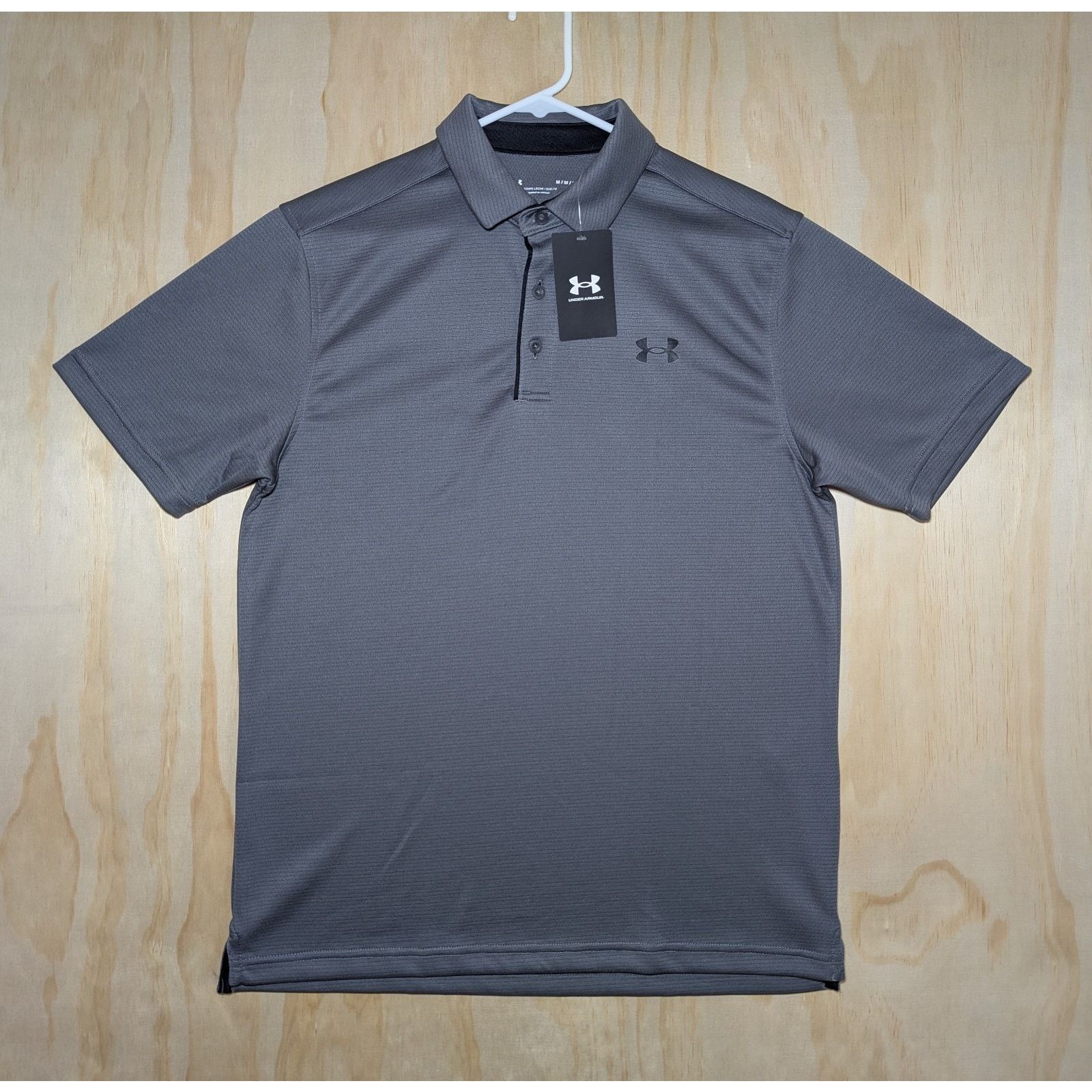 Under Armour Under Armour Men's Medium Polo Shirt Tech Golf Loose Grey Size US M / EU 48-50 / 2 - 1 Thumbnail