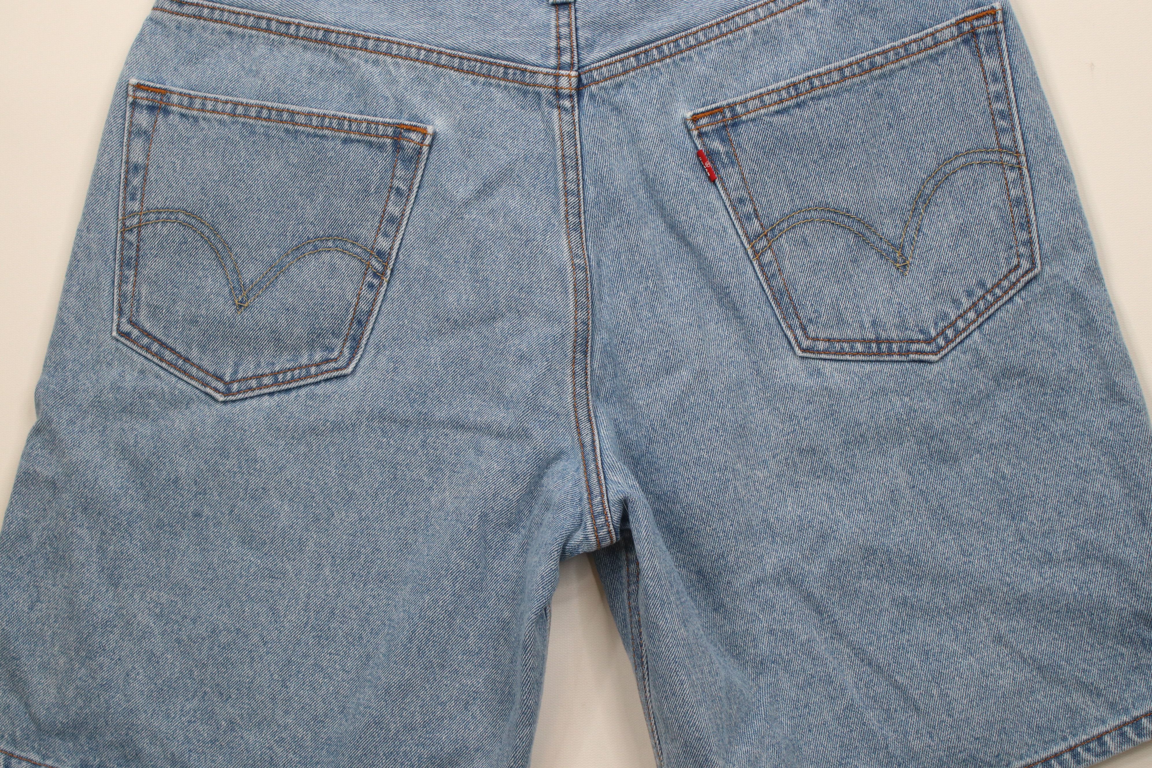 Levi's × Vintage Vintage Y2K 2005 Levis 550 Fit Denim Jean Shorts Jorts Size US 36 / EU 52 - 10 Thumbnail
