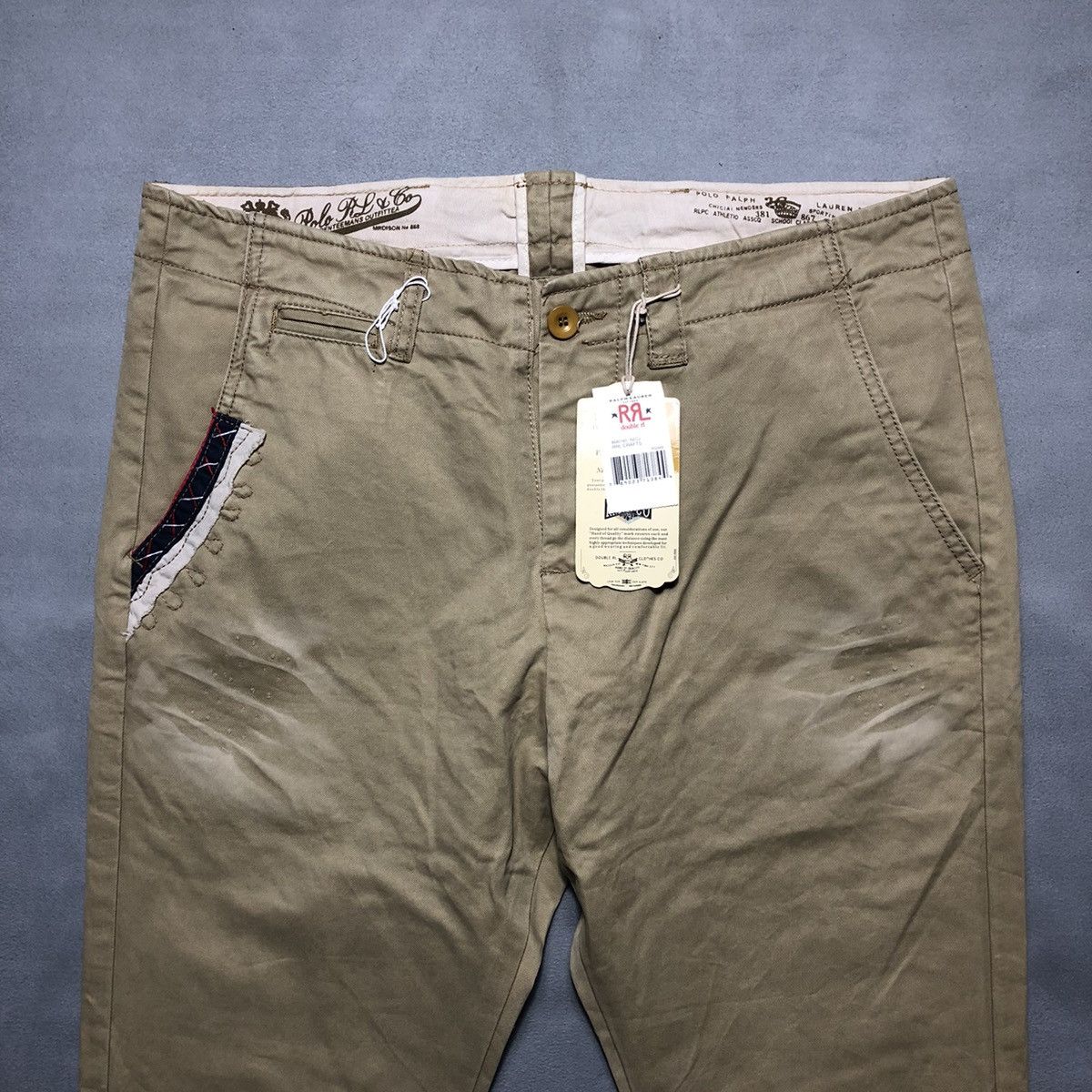 RRL Ralph Lauren RRL Ralph Lauren Chino Pants Size US 33 - 2 Thumbnail
