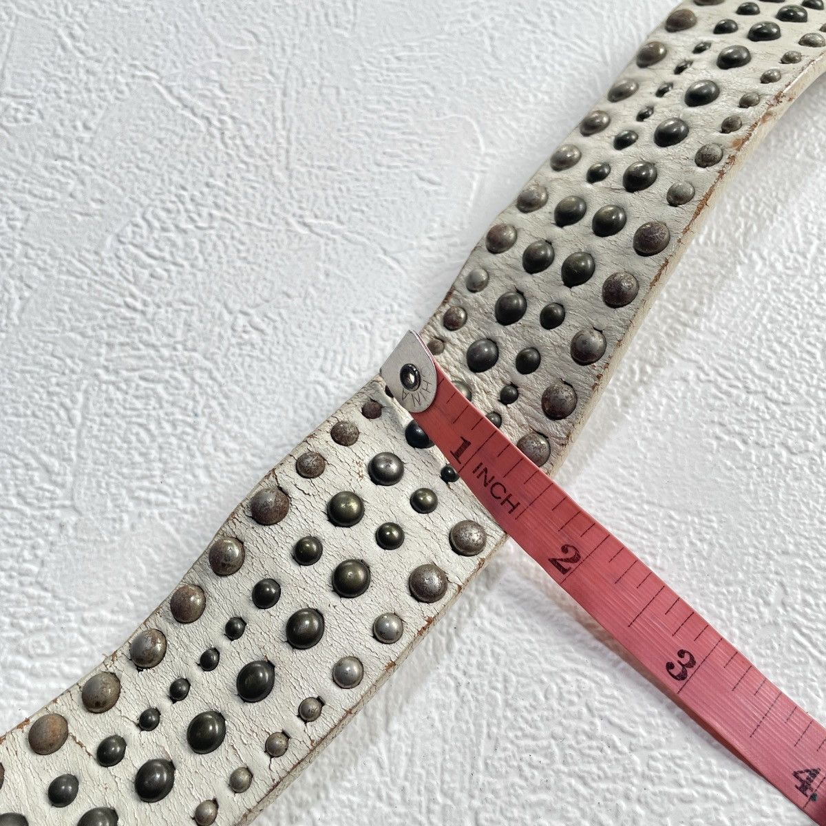 If Six Was Nine Vintage men's melrose y2k studded leather belt kapital style Size ONE SIZE - 6 Thumbnail