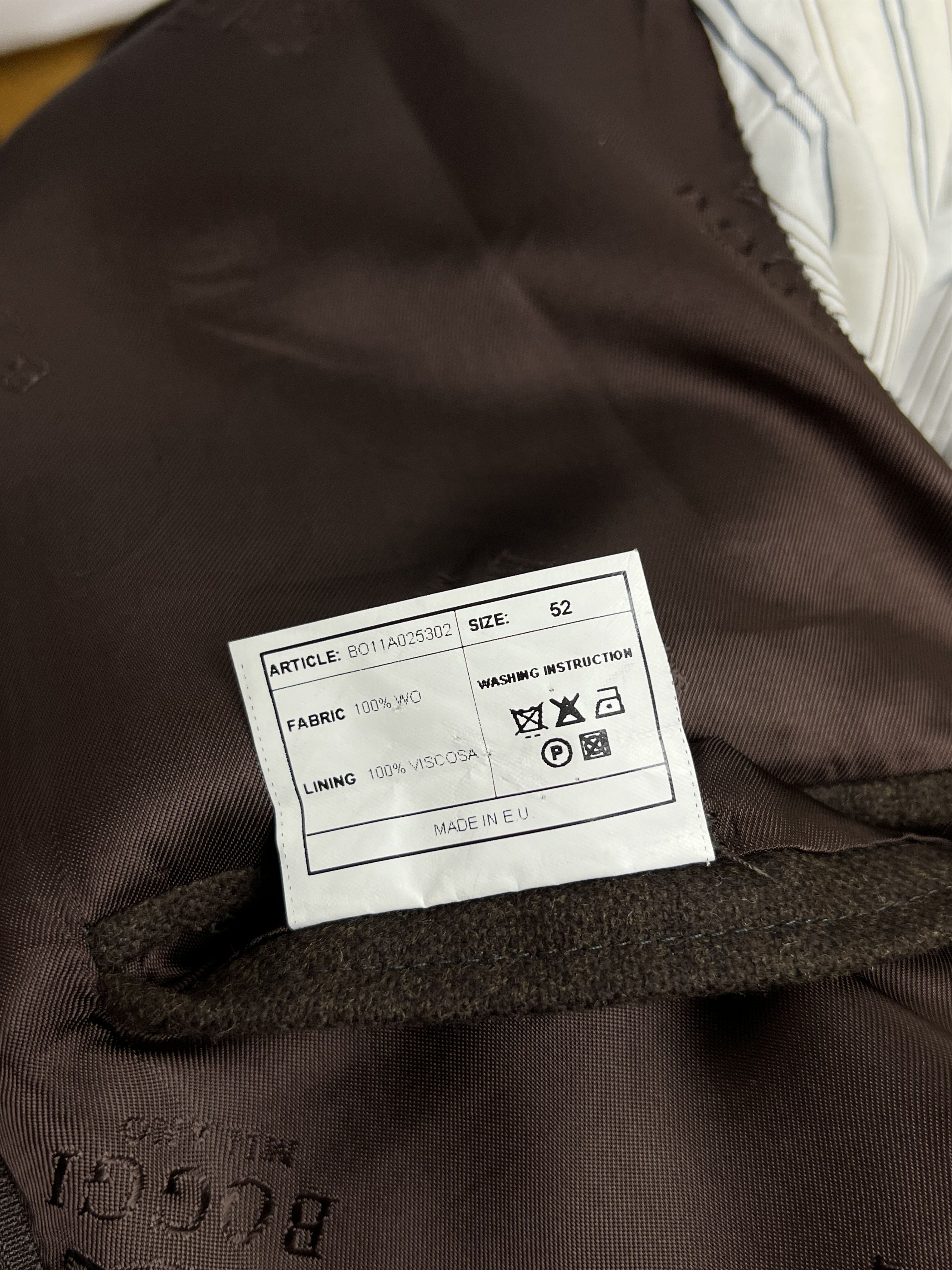 Boggi x Vitale Barberis Solid Soft Wool Half-Lined Sport Coat Size 42R - 10 Thumbnail