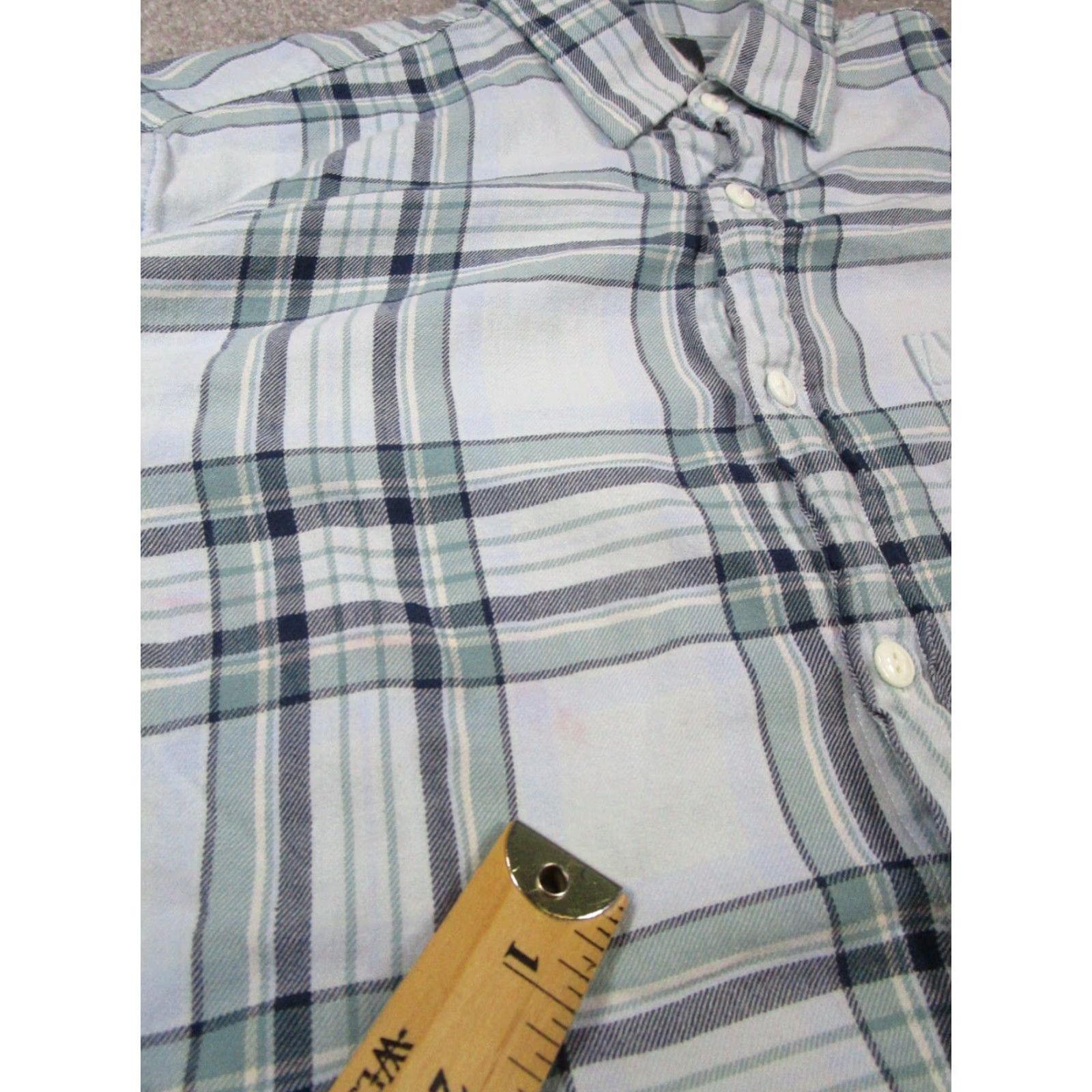 Bonobos Bonobos Shirt Mens M Blue Green Cotton Button-Up Long Sleeve Slim Size US M / EU 48-50 / 2 - 6 Thumbnail