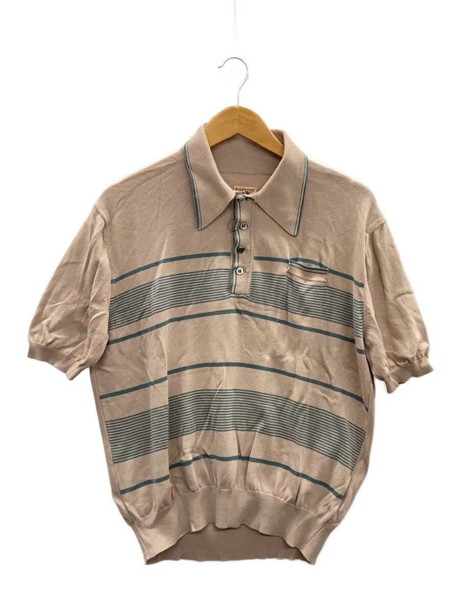 Kapital Striped Knit Polo Shirt Size US L / EU 52-54 / 3 - 1 Thumbnail