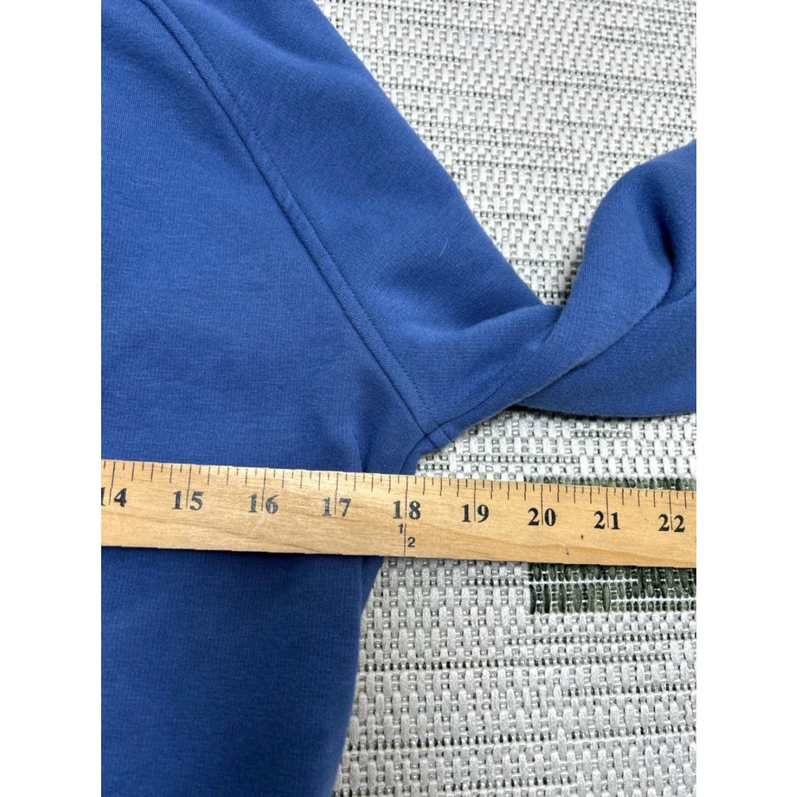 Athleta Athleta Sweatshirt Dress Women S Blue Cozy Karma Pocket Zip Funnel Neck Casual Modern Size S / US 4 / IT 40 - 7 Thumbnail