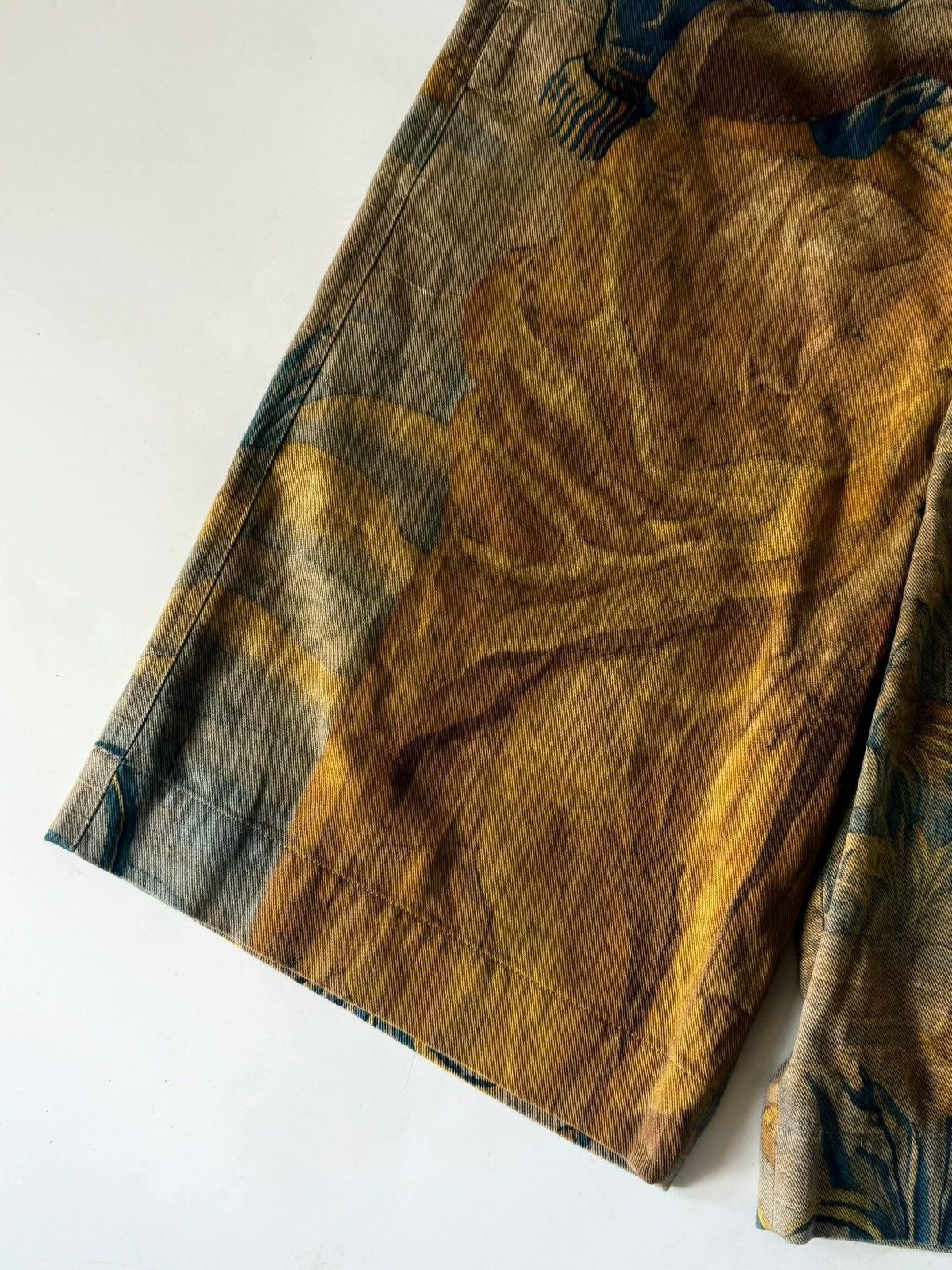 Dries Van Noten Dries Van Noten Pastoral Tapestry Print Shorts Size US 43 - 6 Thumbnail