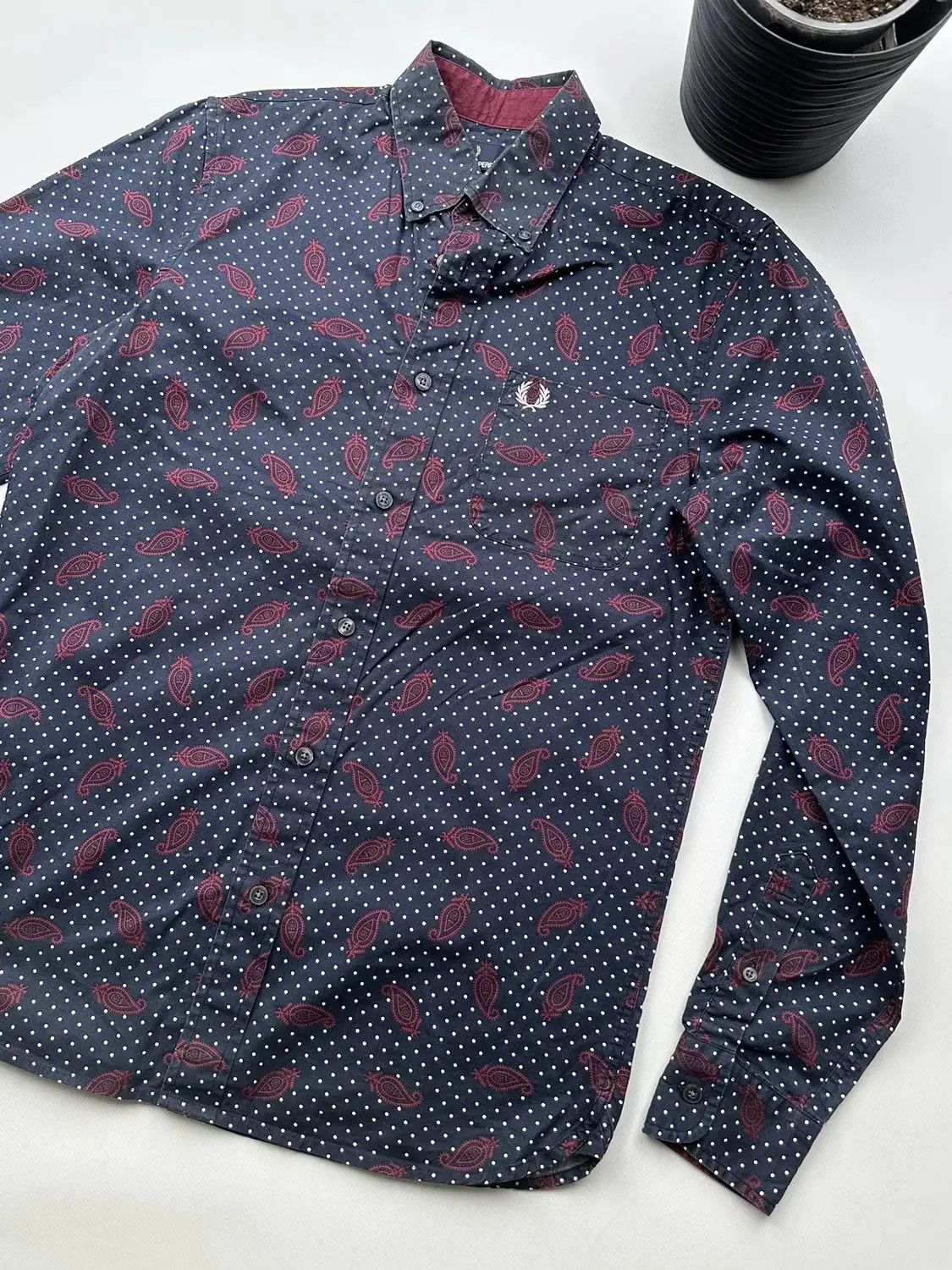 Fred Perry Fred Perry Drake’s Shirt Long Sleeve (287) Size US S / EU 44-46 / 1 - 3 Thumbnail