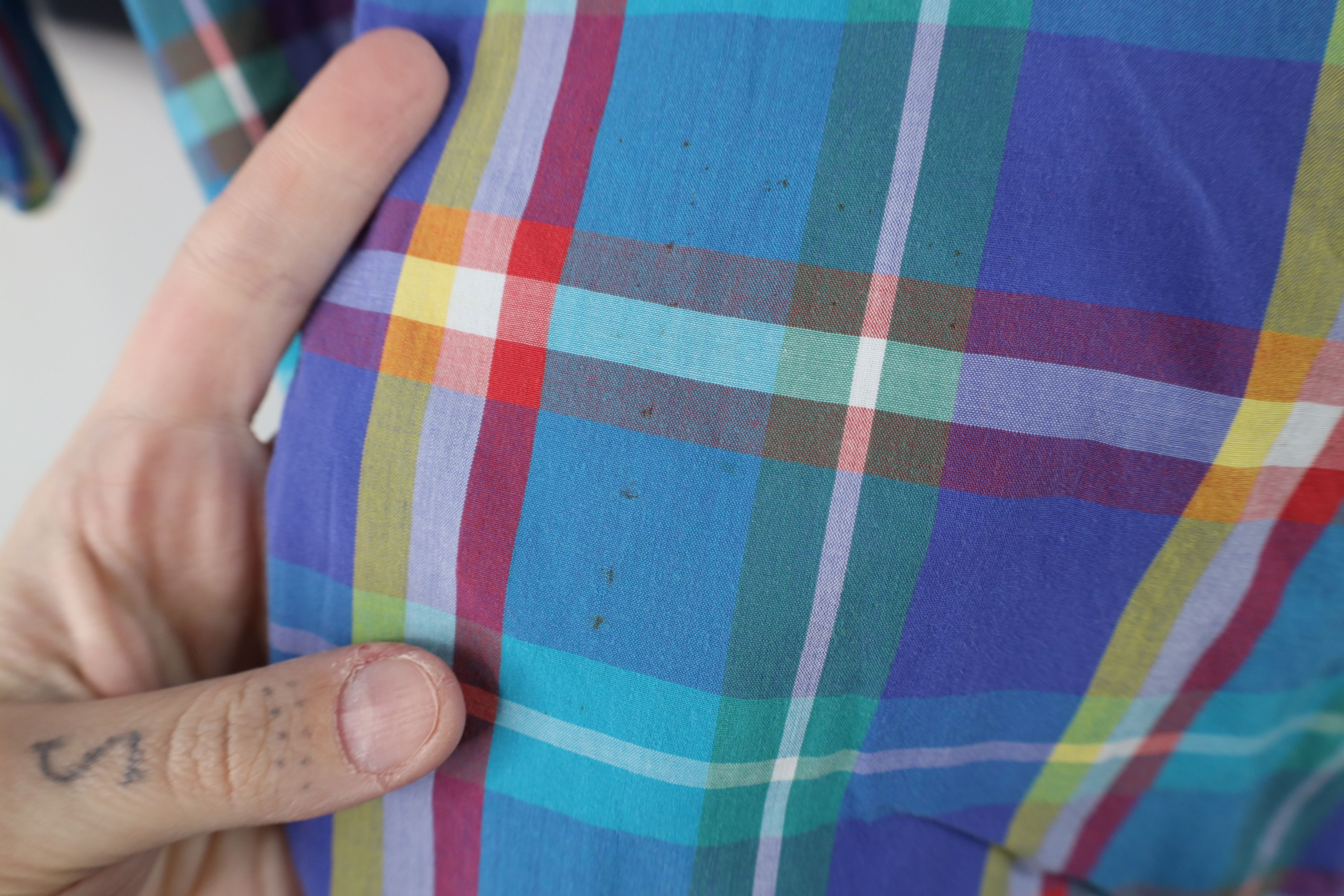 Ralph Lauren Vintage 90s Ralph Lauren Plaid Short Sleeve Button Shirt Size US XL / EU 56 / 4 - 7 Thumbnail
