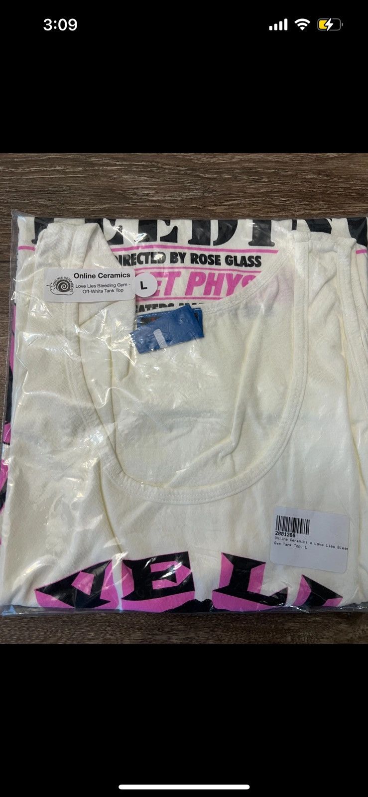 A24 × Online Ceramics L A24 Love Lies Bleeding Online Ceramics Gym tank top shirt Size L / US 10 / IT 46 - 2 Thumbnail