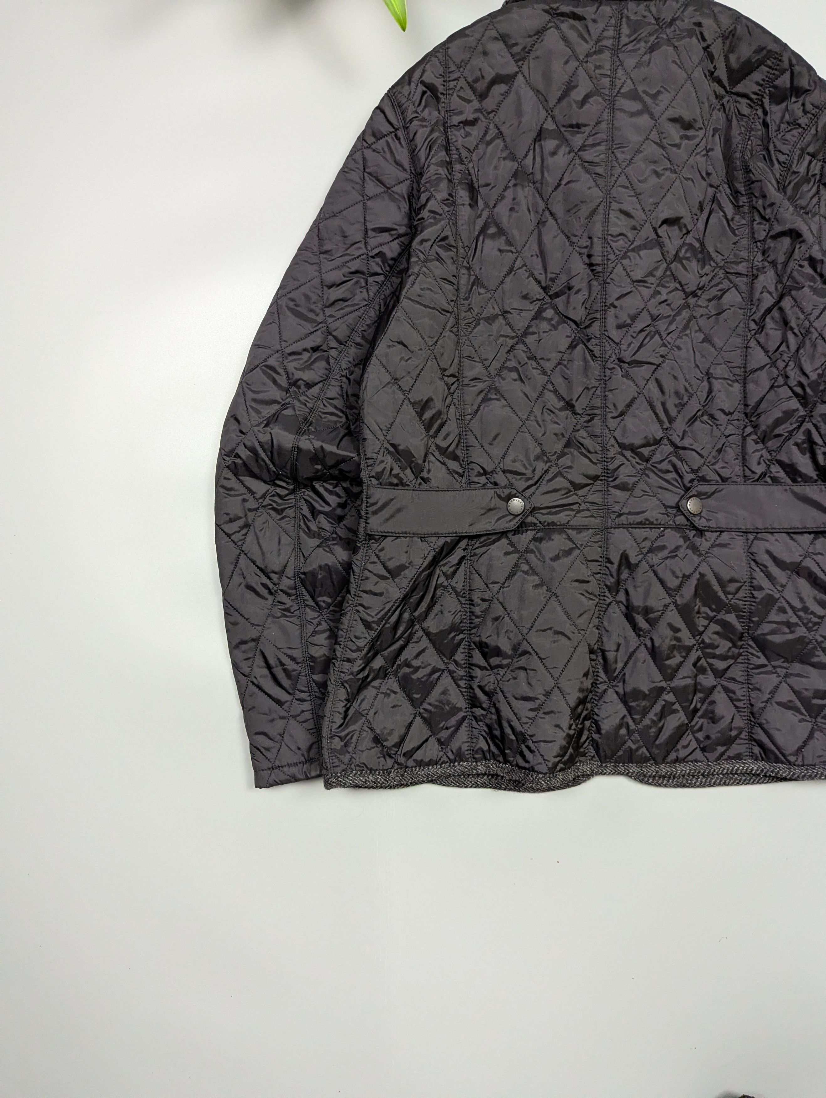 Barbour BARBOUR Women’s Vintage Tweed Quilted Jacket Size L / US 10 / IT 46 - 15 Thumbnail