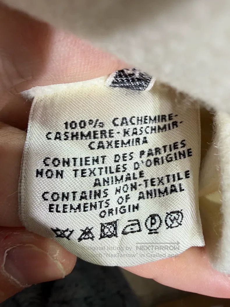 Hermes Hermes Ivory double-breasted cashmere coat Size XXS / US 00 / IT 34 - 7 Thumbnail