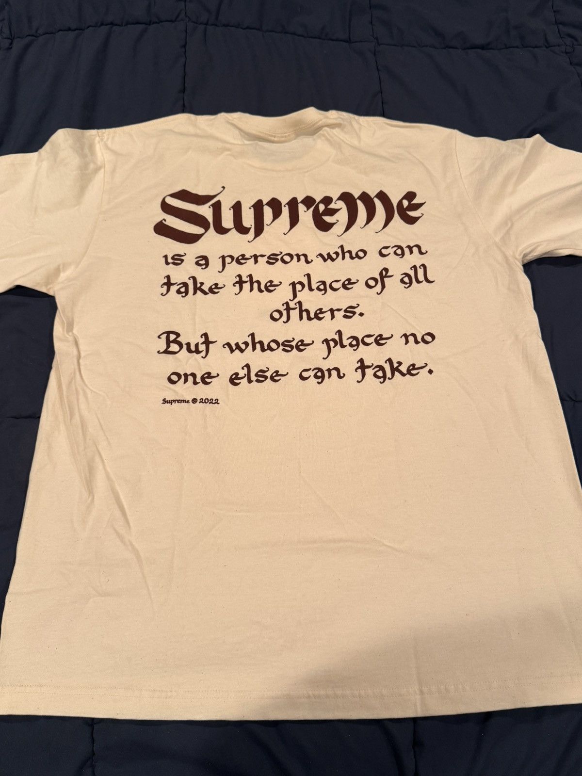 Supreme Supreme Person Tee Size US L / EU 52-54 / 3 - 2 Thumbnail