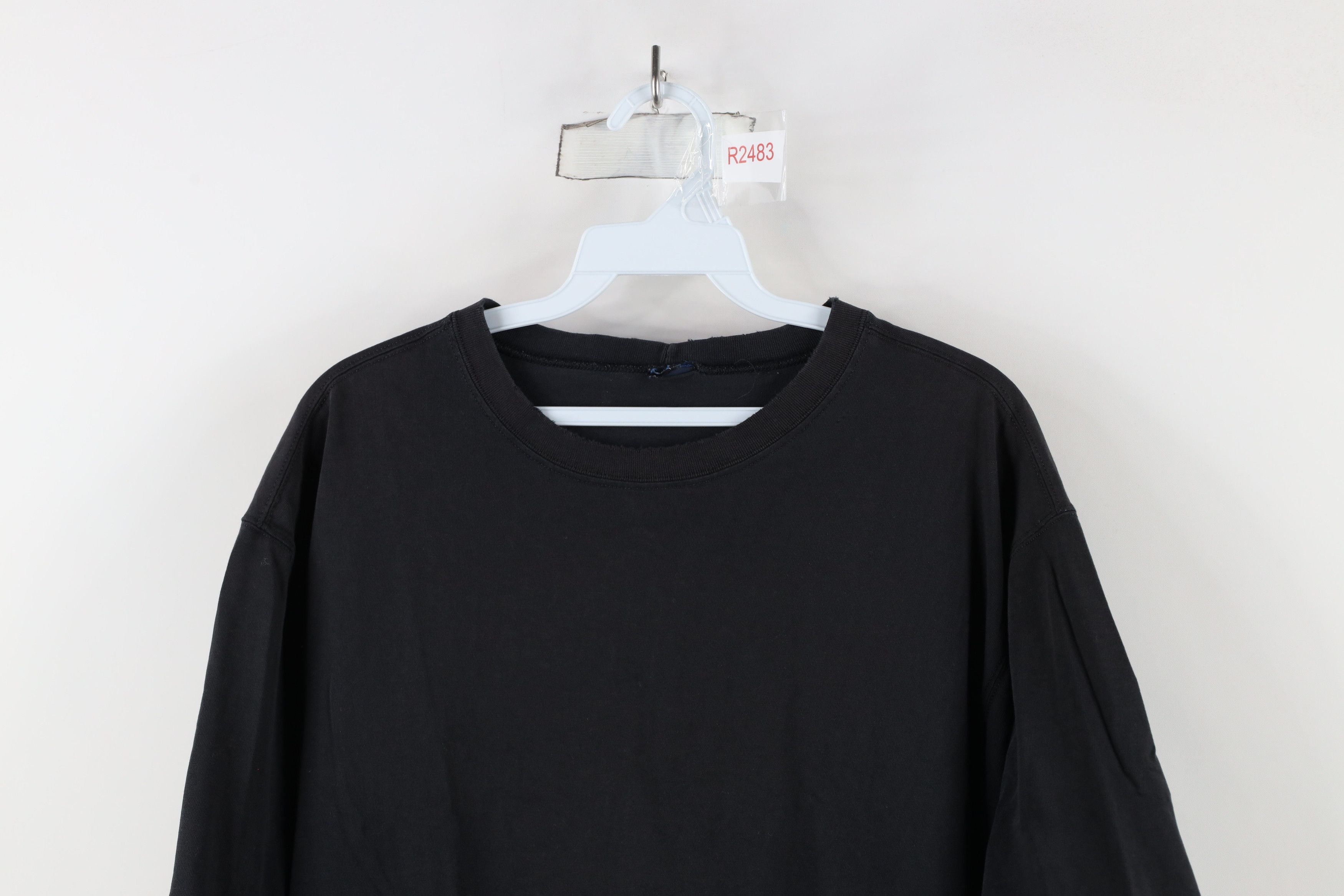 Vintage Vintage 90s Streetwear Short Sleeve Cotton T-Shirt Black Size US XL / EU 56 / 4 - 2 Thumbnail