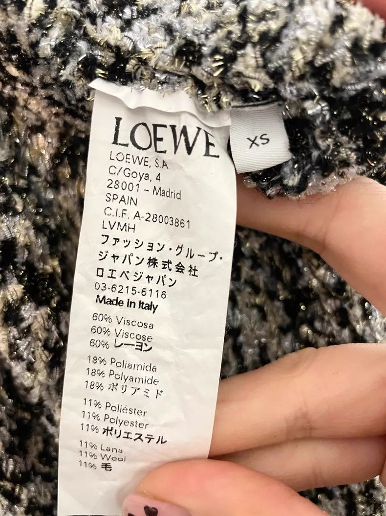 Loewe LOEWE sizeXS Knitted trousers Size 27" / US 4 / IT 40 - 6 Thumbnail