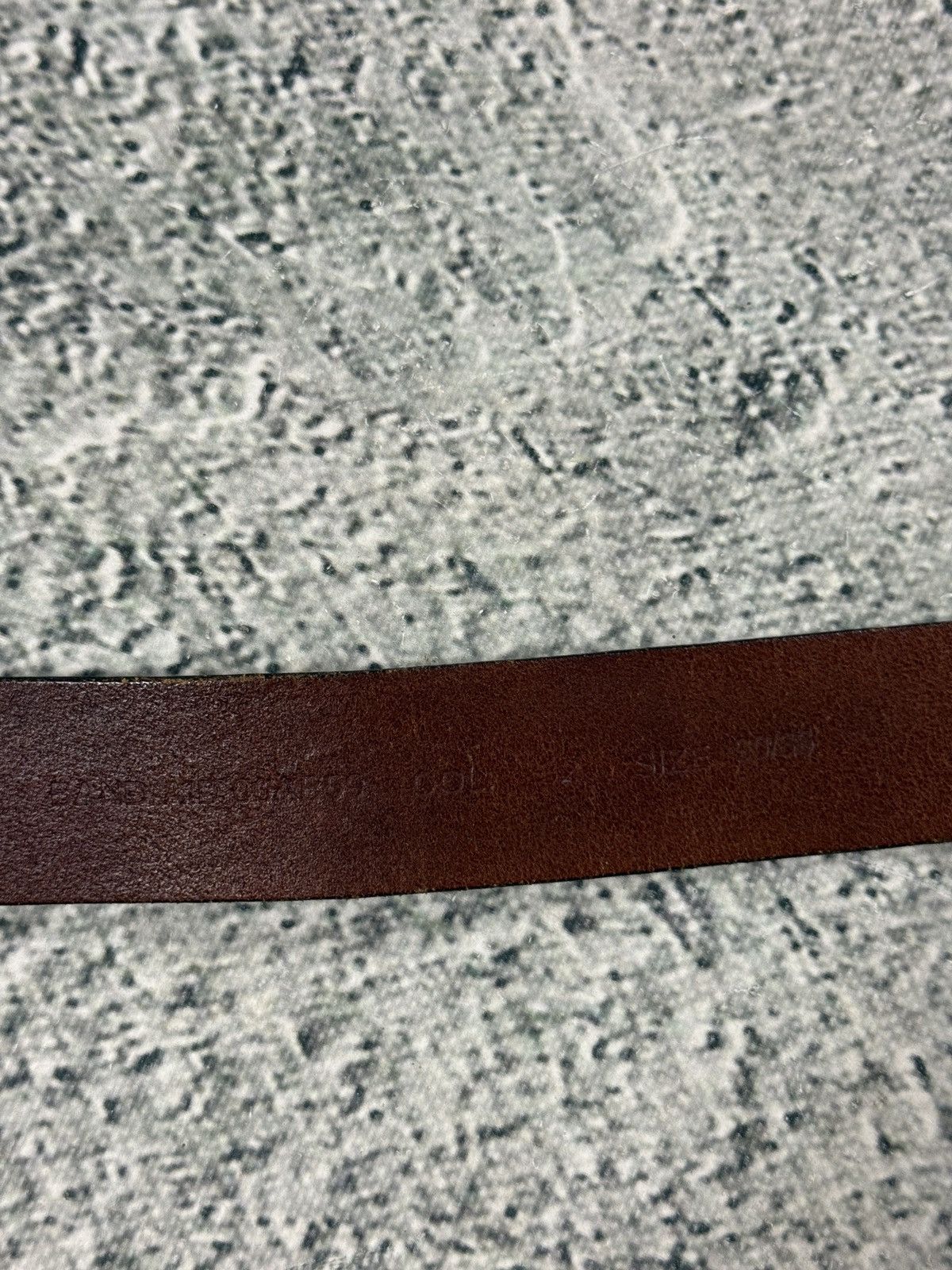 Diesel Diesel leather belt big buckle Y2K brown vintage Size 36 - 5 Thumbnail