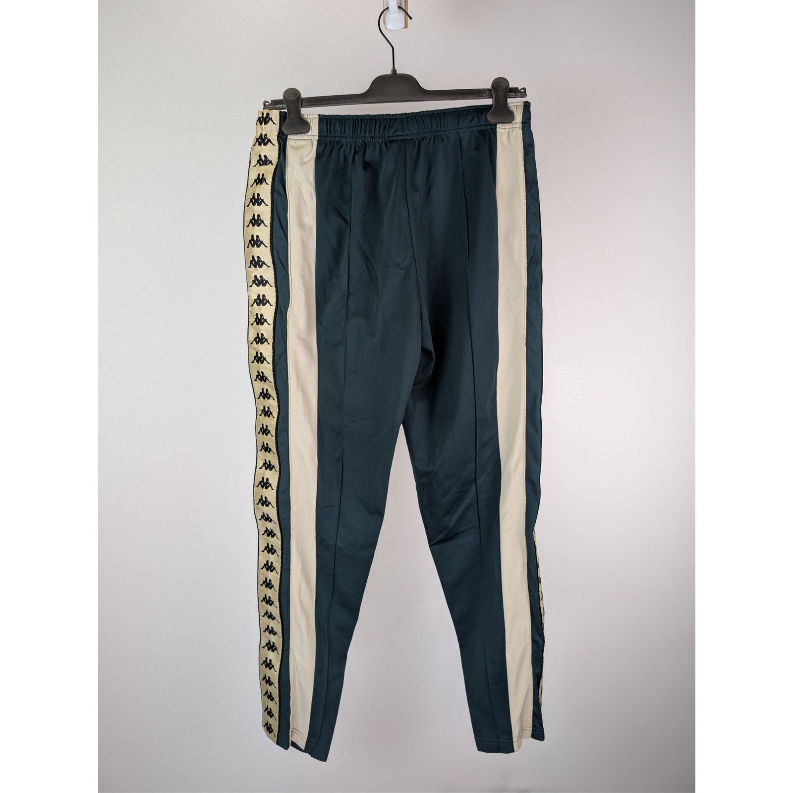 Kappa o1rshd1 Trousers / Sweatpants in Green/Beige Size US 34 / EU 50 - 15 Thumbnail