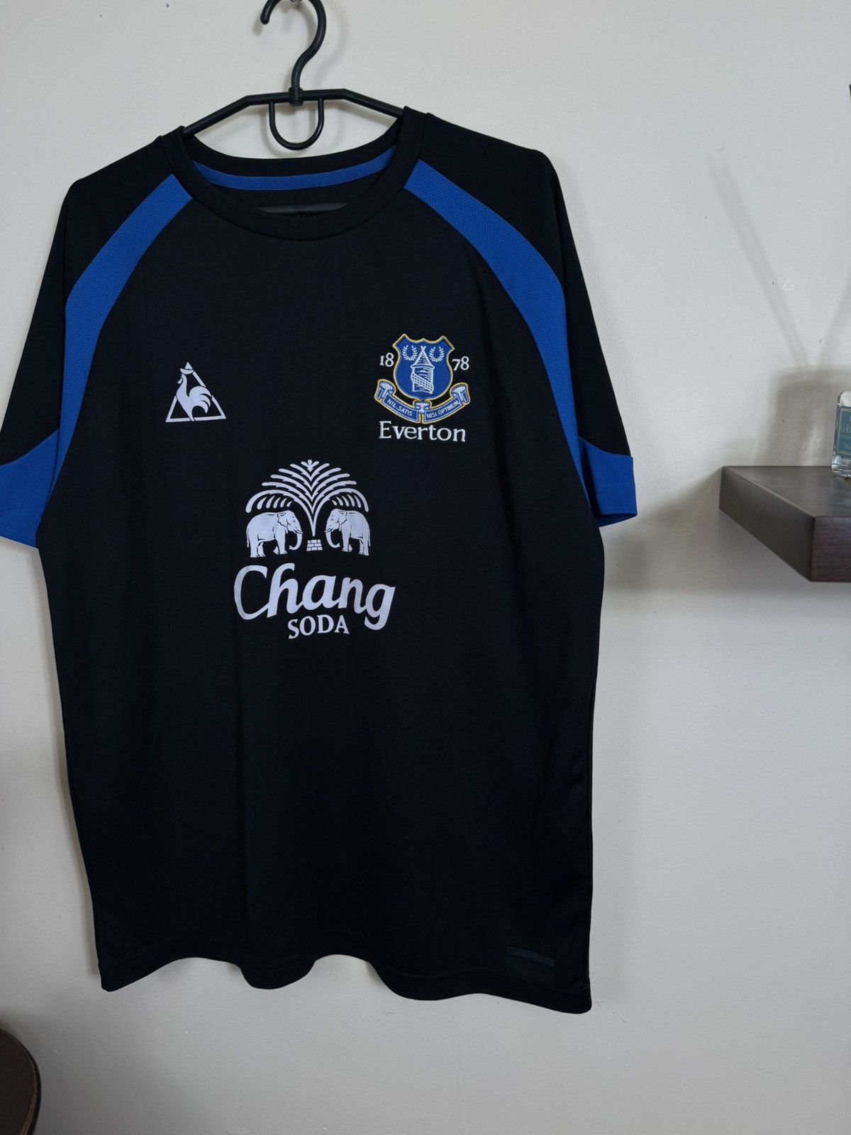 Le Coq Sportif Le Coq Sportif Everton Jersey 2010-11 L Football Shirt Away Size US L / EU 52-54 / 3 - 5 Thumbnail
