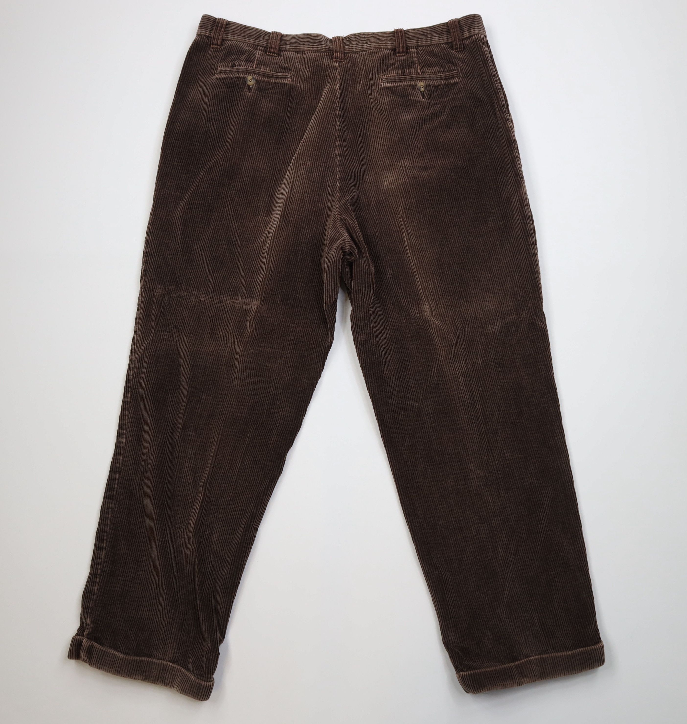 Vintage Vintage 90s Streetwear Heavy Wide Leg Corduroy Chino Pants Size US 40 / EU 56 - 10 Thumbnail