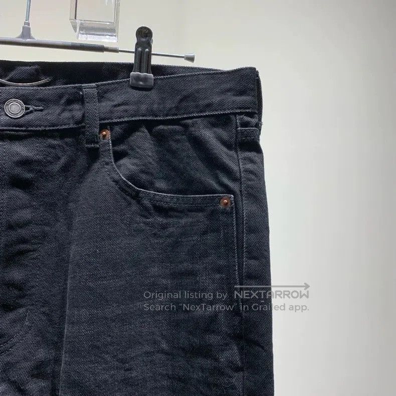 Saint Laurent Paris YSL Black Denim Long Pants. Size US 32 / EU 48 - 5 Thumbnail