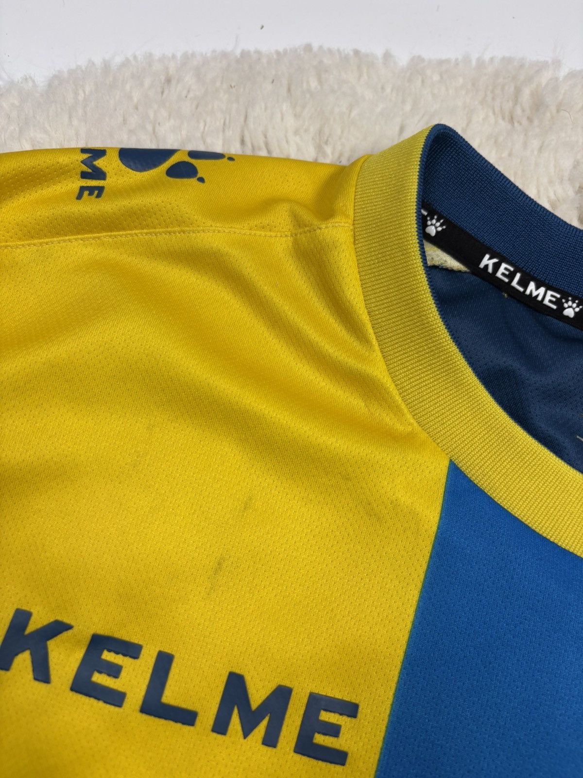 Other Kelme RCD Espanyol 18/19 Third Kit Soccer Jersey Rare Shirt Size US XL / EU 56 / 4 - 7 Thumbnail
