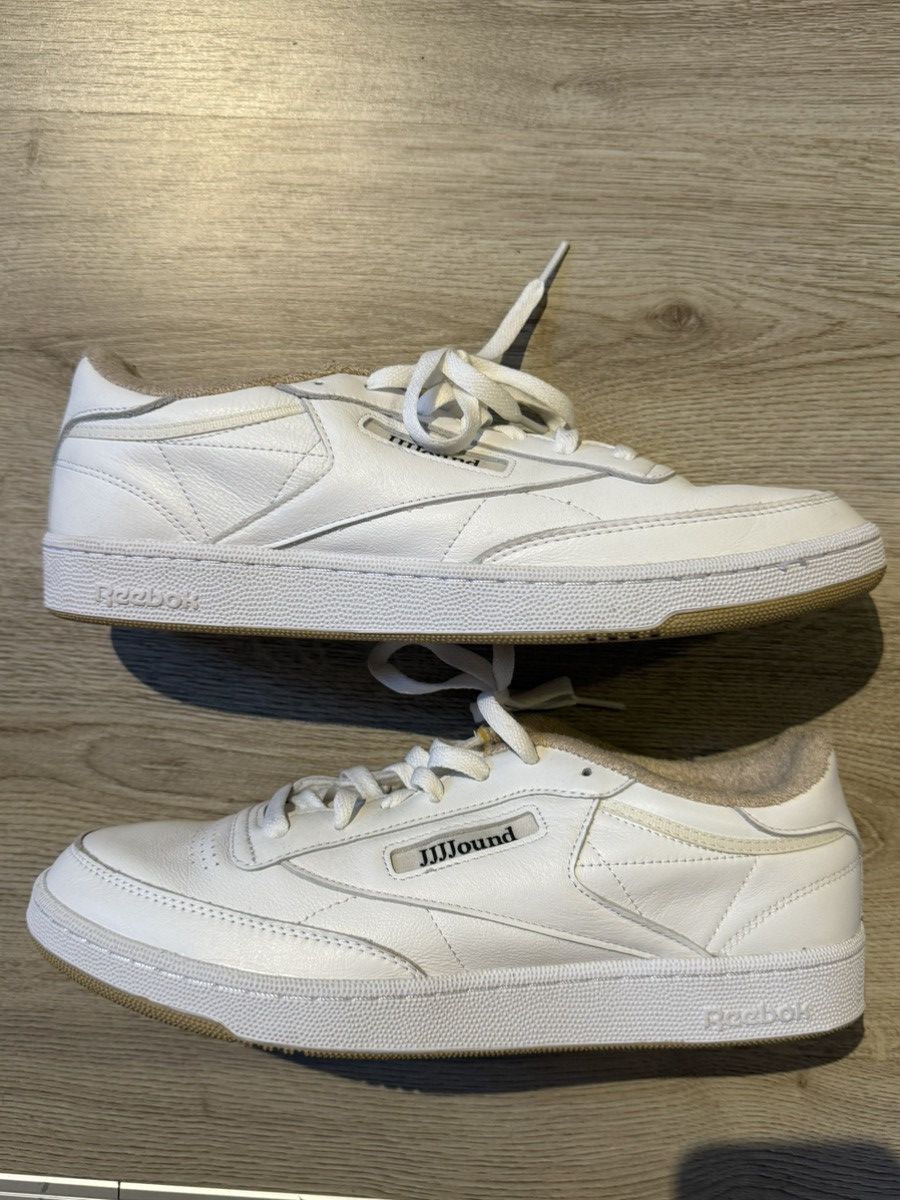 JJJJound × Reebok Club C 85 Beige Size US 12 / EU 45 - 2 Thumbnail