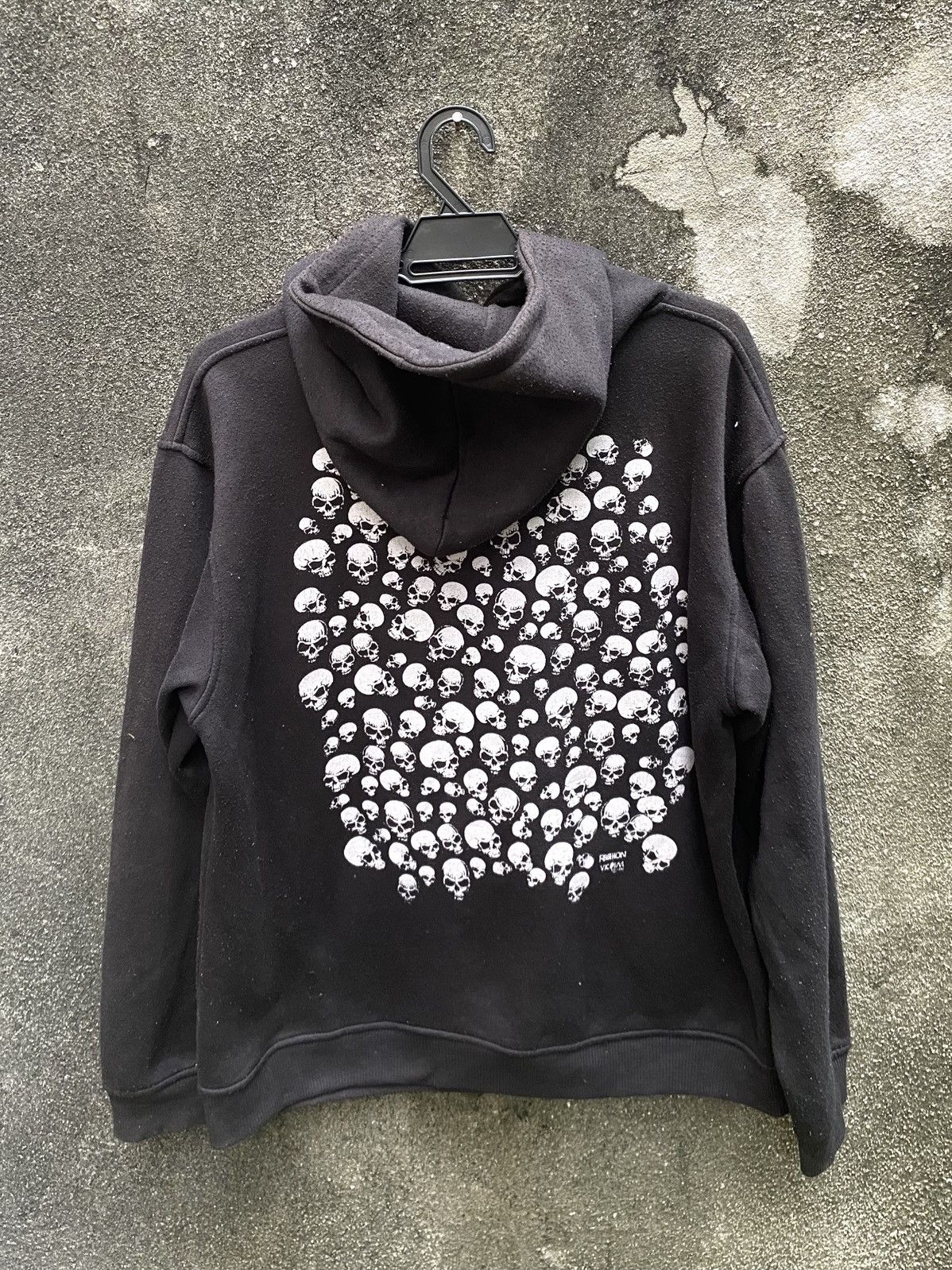 Other Vintage fashion victim 1987 hoodie skull overprint Size US M / EU 48-50 / 2 - 2 Thumbnail