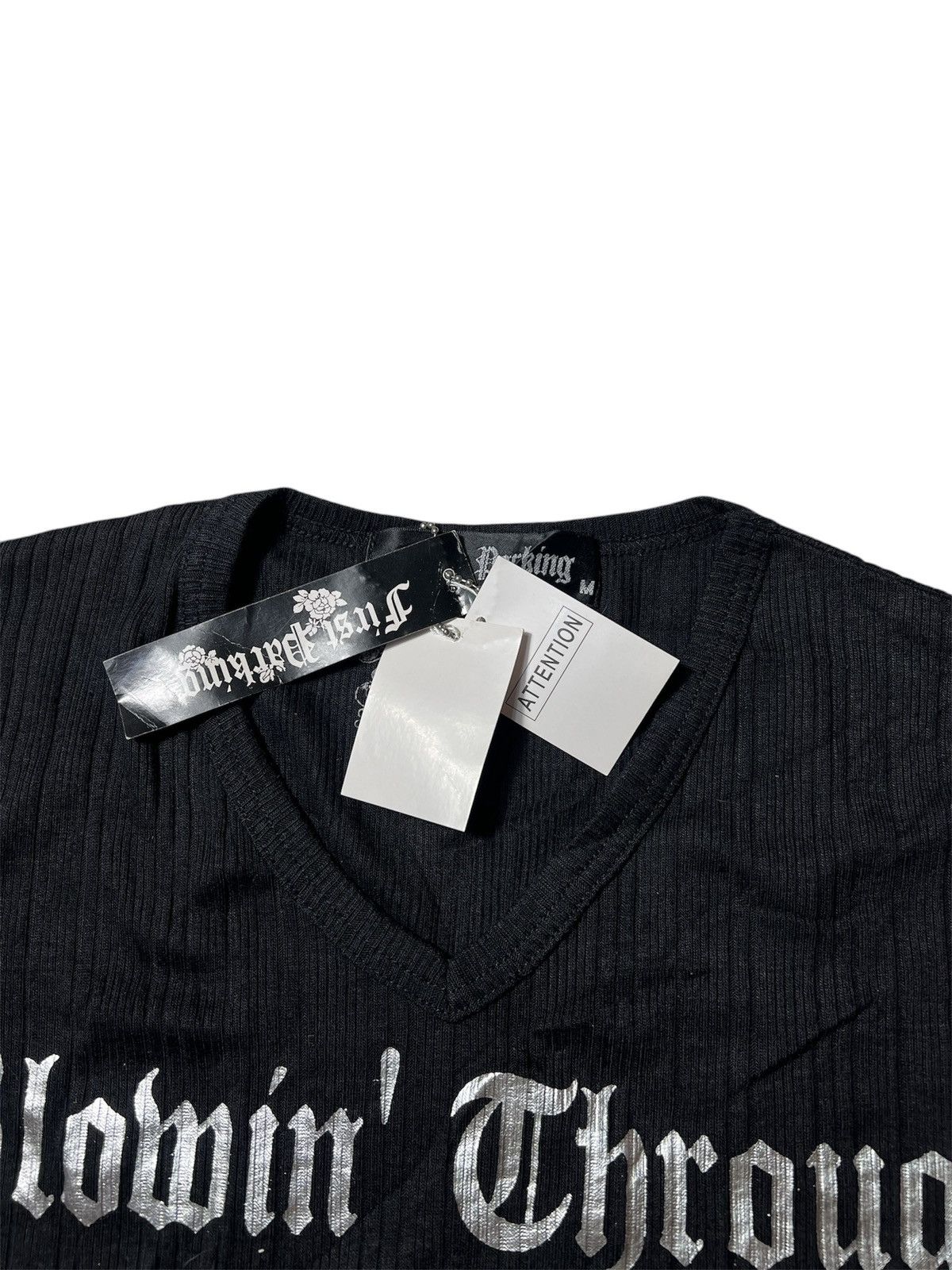 Japanese Brand Y2K Japanes First Parking Chrome Hearts Ifsix Vkei Style Size US M / EU 48-50 / 2 - 7 Thumbnail