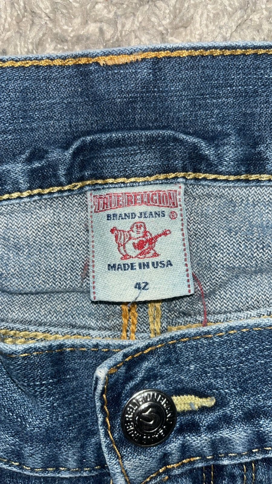 True Religion × Vintage True Religion Jeans Ricky QT Bootcut Vintage Size US 42 / EU 58 - 6 Thumbnail