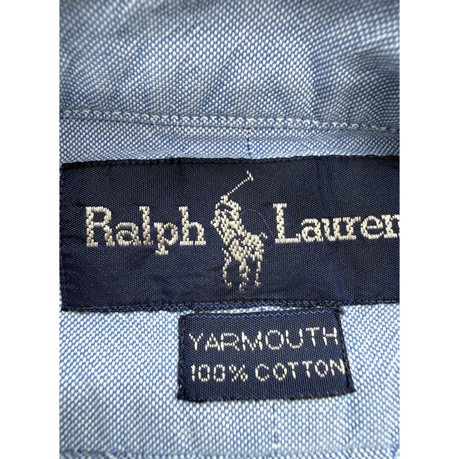 Ralph Lauren Ralph Lauren Men Light Blue Chambray Button-Up Shirt 2XL BNWT Size US XXL / EU 58 / 5 - 3 Thumbnail