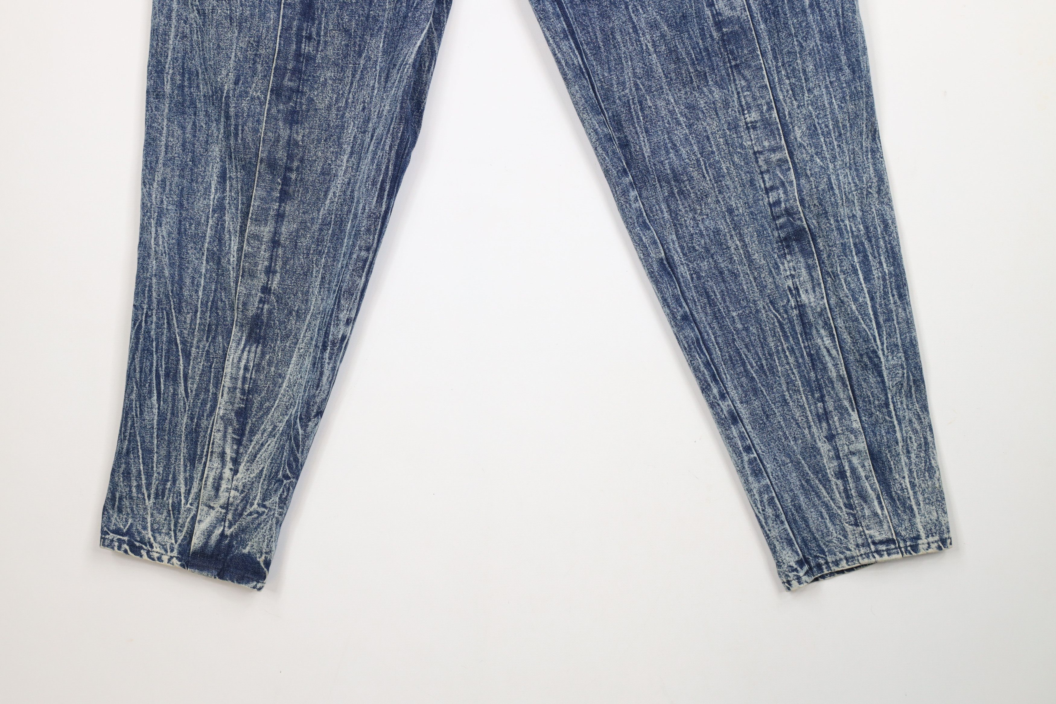 Vintage Vintage 80s 90s Streetwear Acid Wash High Waist Denim Jeans Size 28" / US 6 / IT 42 - 4 Thumbnail