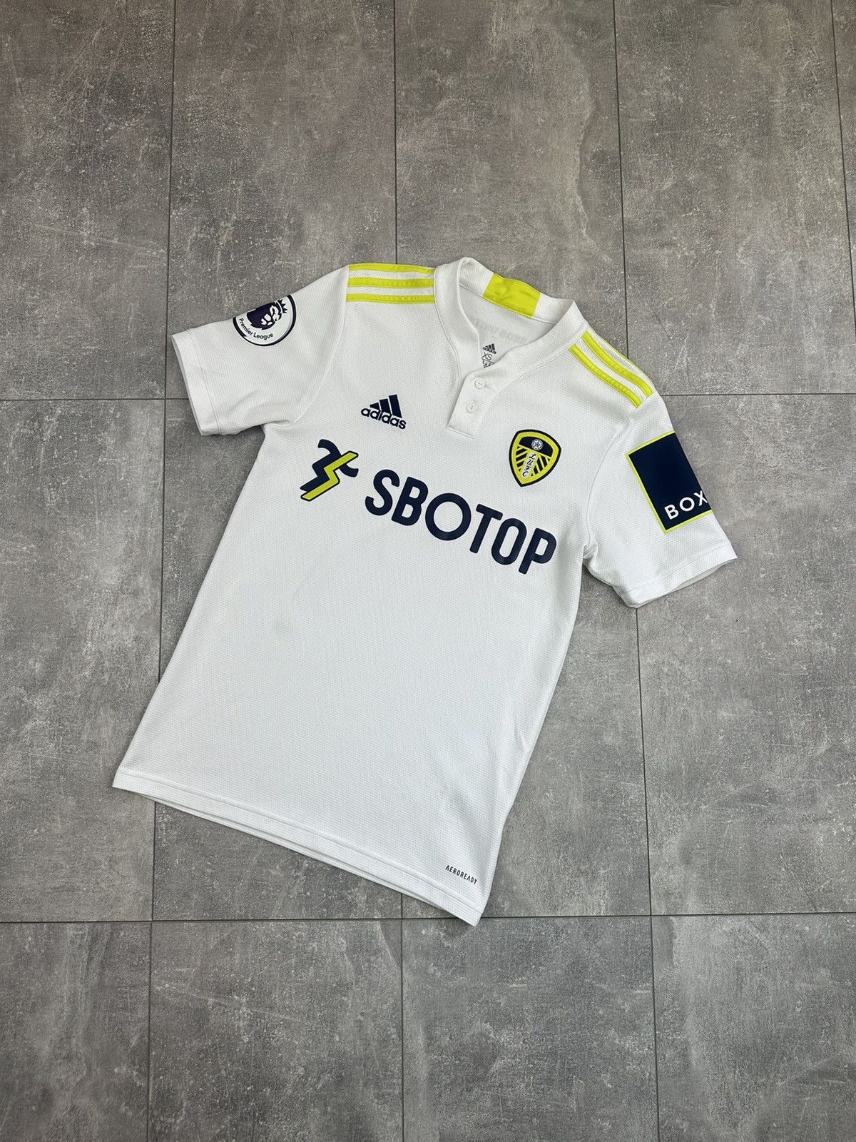 Adidas Adidas Leeds United 2021Home Soccer Jersey Premier League Size US XS / EU 42 / 0 - 1 Thumbnail