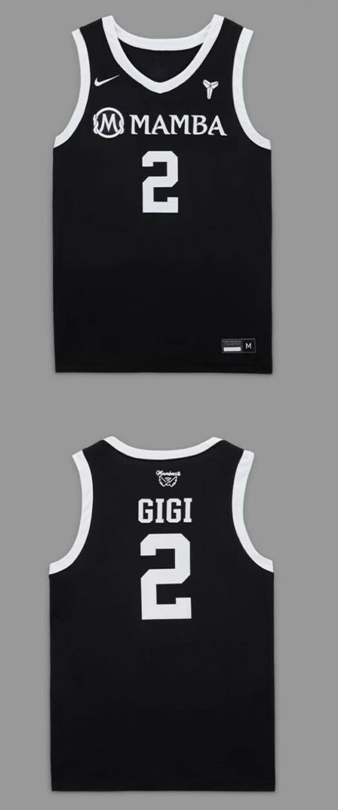 Nike Nike Gigi Bryant Mambacita Basketball Jersey Black Size XL / US 12-14 / IT 48-50 - 1 Thumbnail