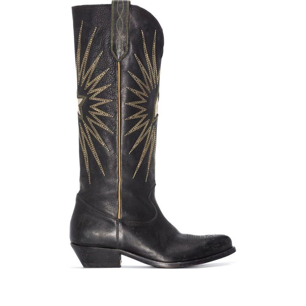 GOLDEN GOOSE LEATHER ANKLE BOOTS SIZE 41