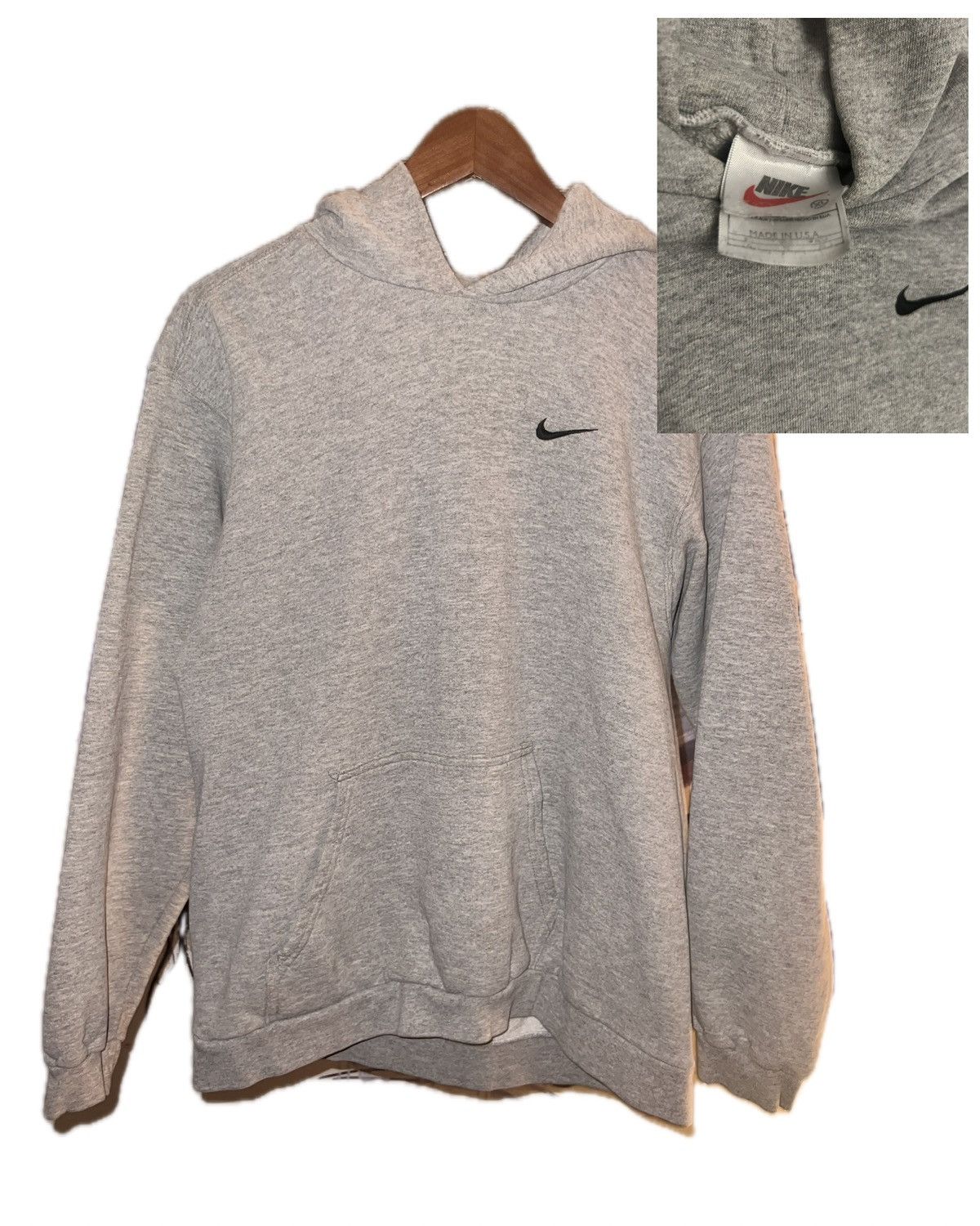 Nike RARE 90s Nike sweatshirt MADE IN USA Size US XL / EU 56 / 4 - 1 Thumbnail