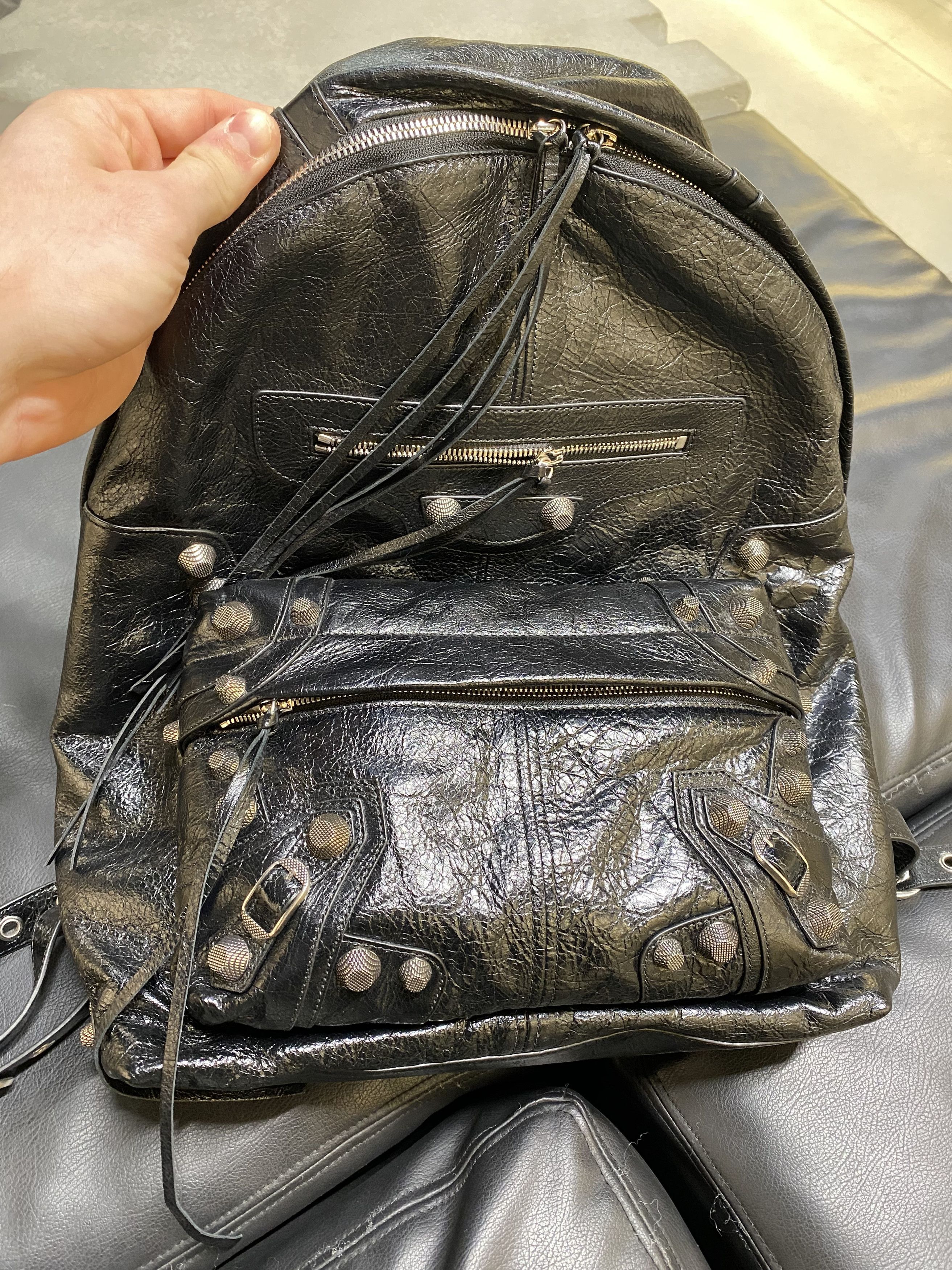 Balenciaga Balenciaga Le Cagole Backpack Size ONE SIZE - 11 Thumbnail