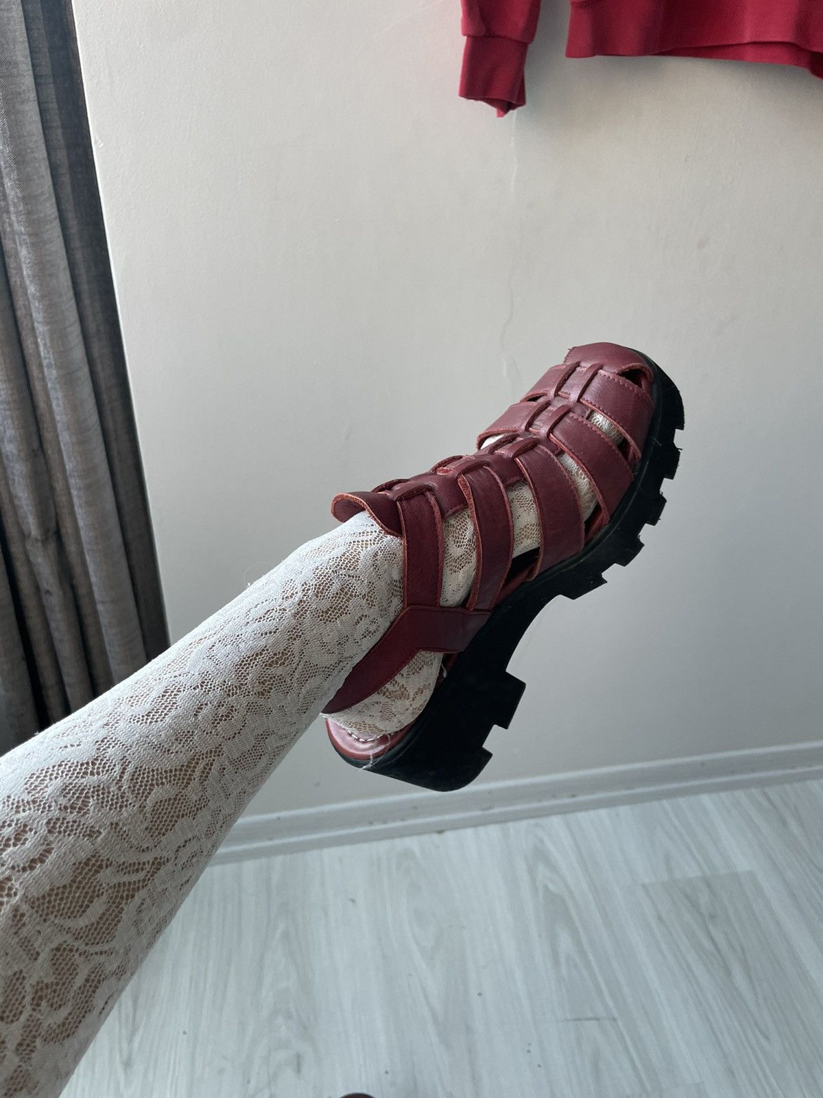 Vintage Vintage leather sandals Size US 8.5 / IT 38.5 - 2 Thumbnail