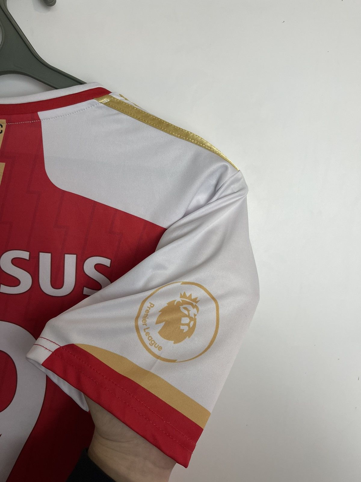 Vintage t-shirt Adidas Arsenal 23/24soccer jersey big logo Size US L / EU 52-54 / 3 - 4 Thumbnail