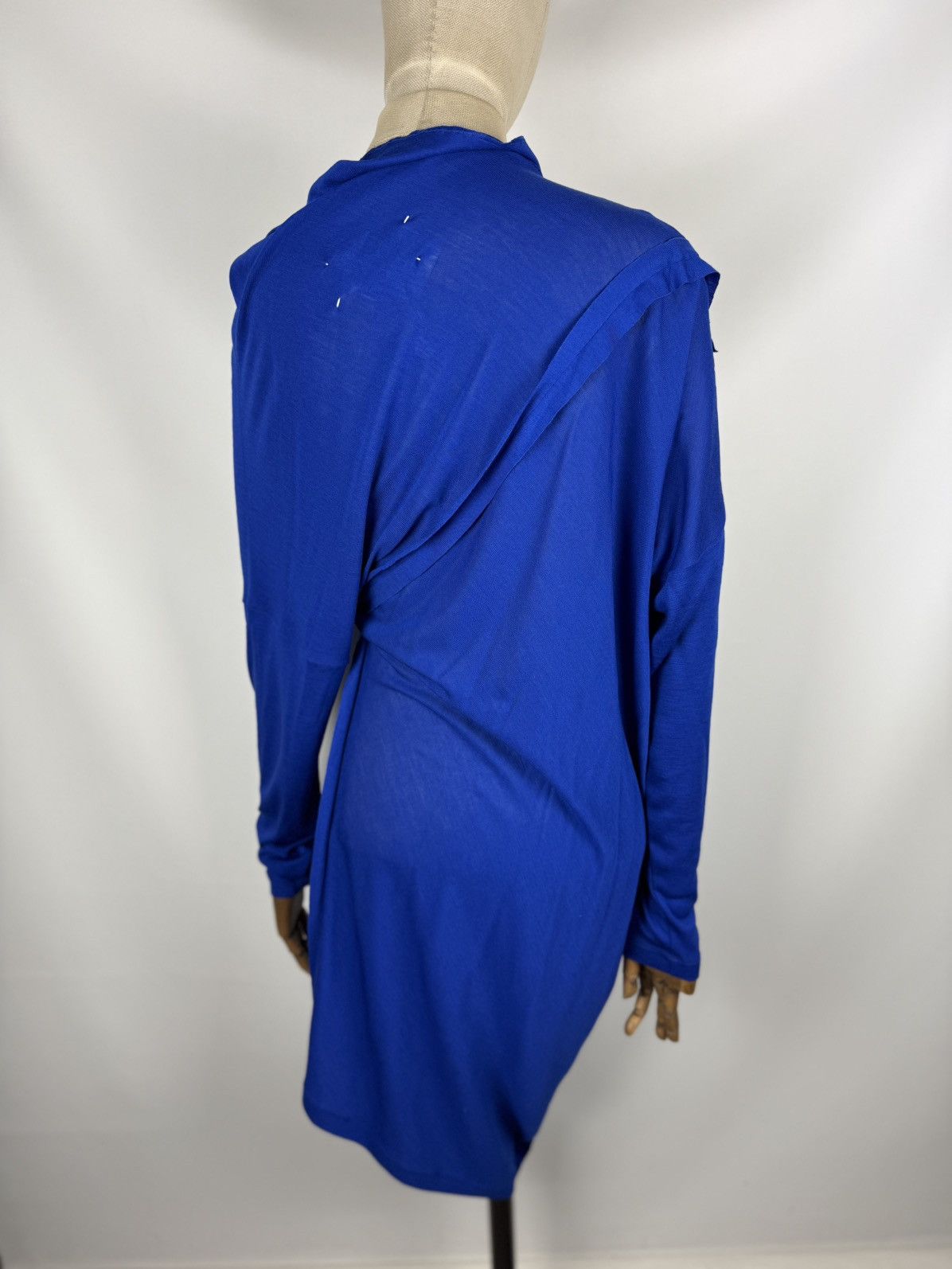 Maison Margiela BNWT! Maison Margiela Wool / Silk Assymetrical Sweater Dress Size S / US 4 / IT 40 - 10 Thumbnail