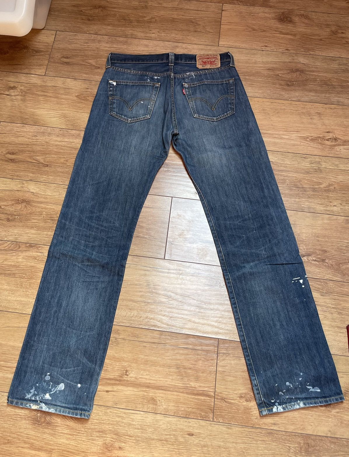Levi's Stunning vintage Levi’s 501 blue jeans Size US 33 - 5 Thumbnail