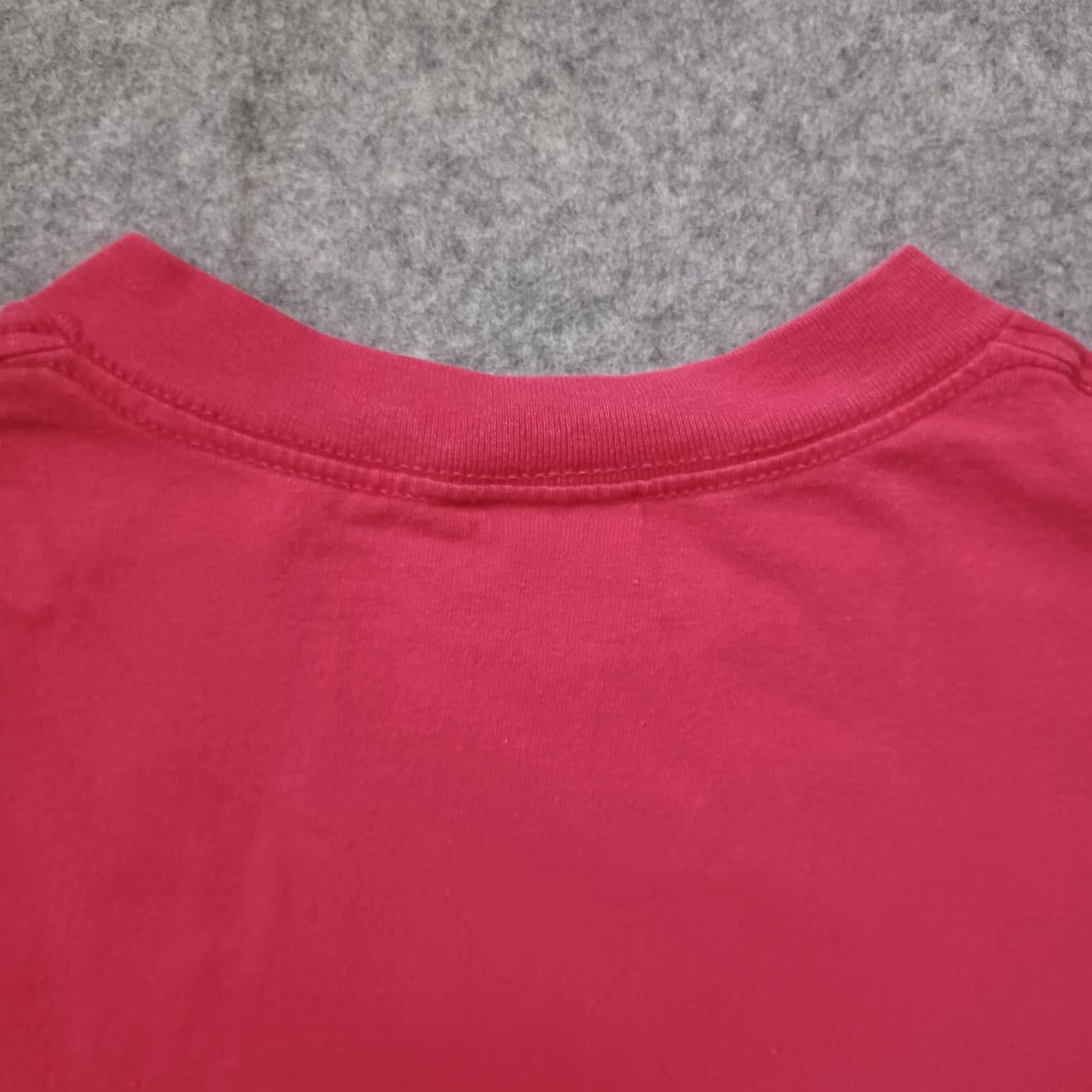 Planet Hollywood VINTAGE Planet Hollywood Womens T-Shirt L Red 90s Disney USA Shirt Short Sleeve Crew Neck Cotton Logo Graphic 1990s Men/Women? Size L / US 10 / IT 46 - 3 Thumbnail